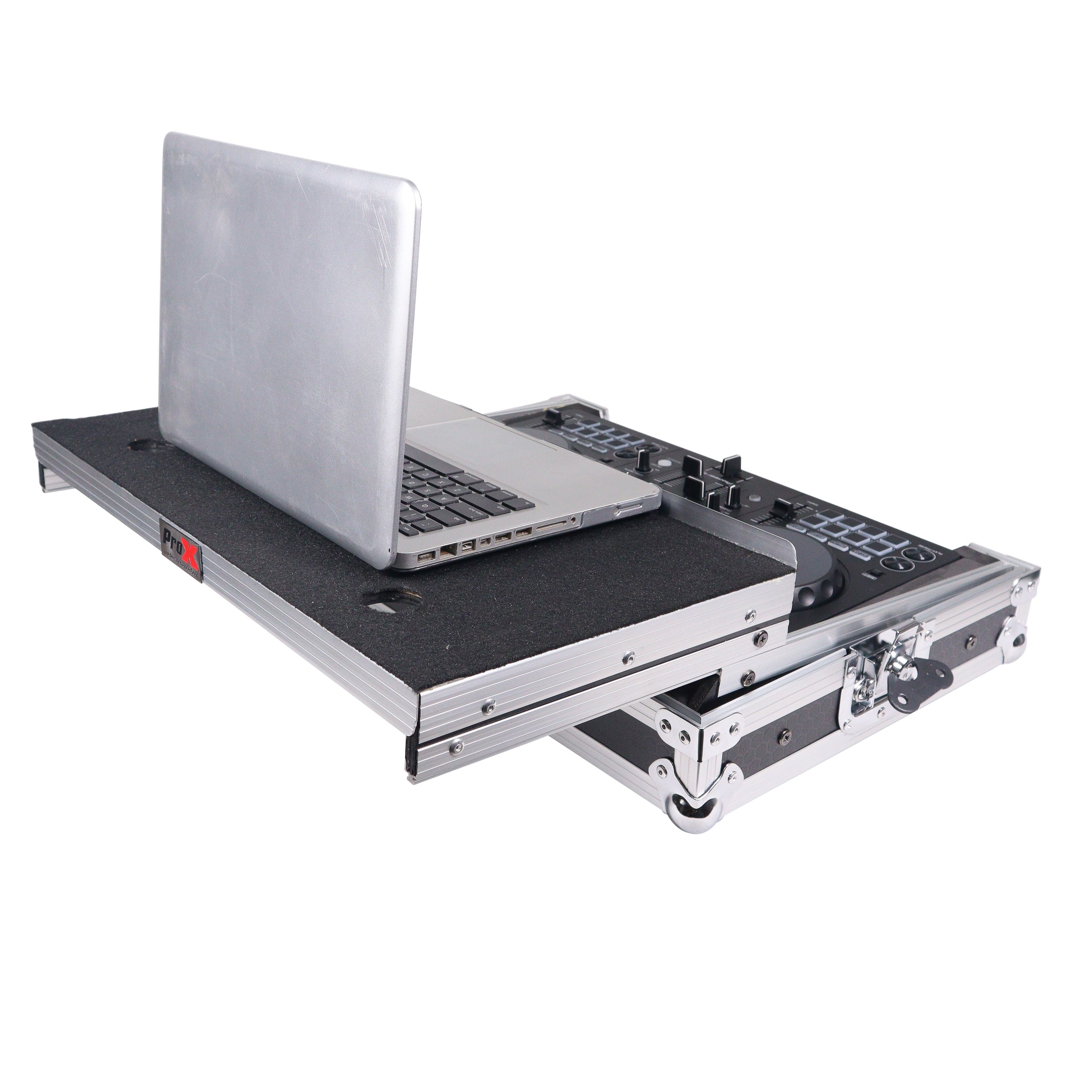 ATA Flight Road Case For Pioneer DDJ-FLX4 DDJ-400 DDJ-SB3 DJ Controller with Laptop Shelf
