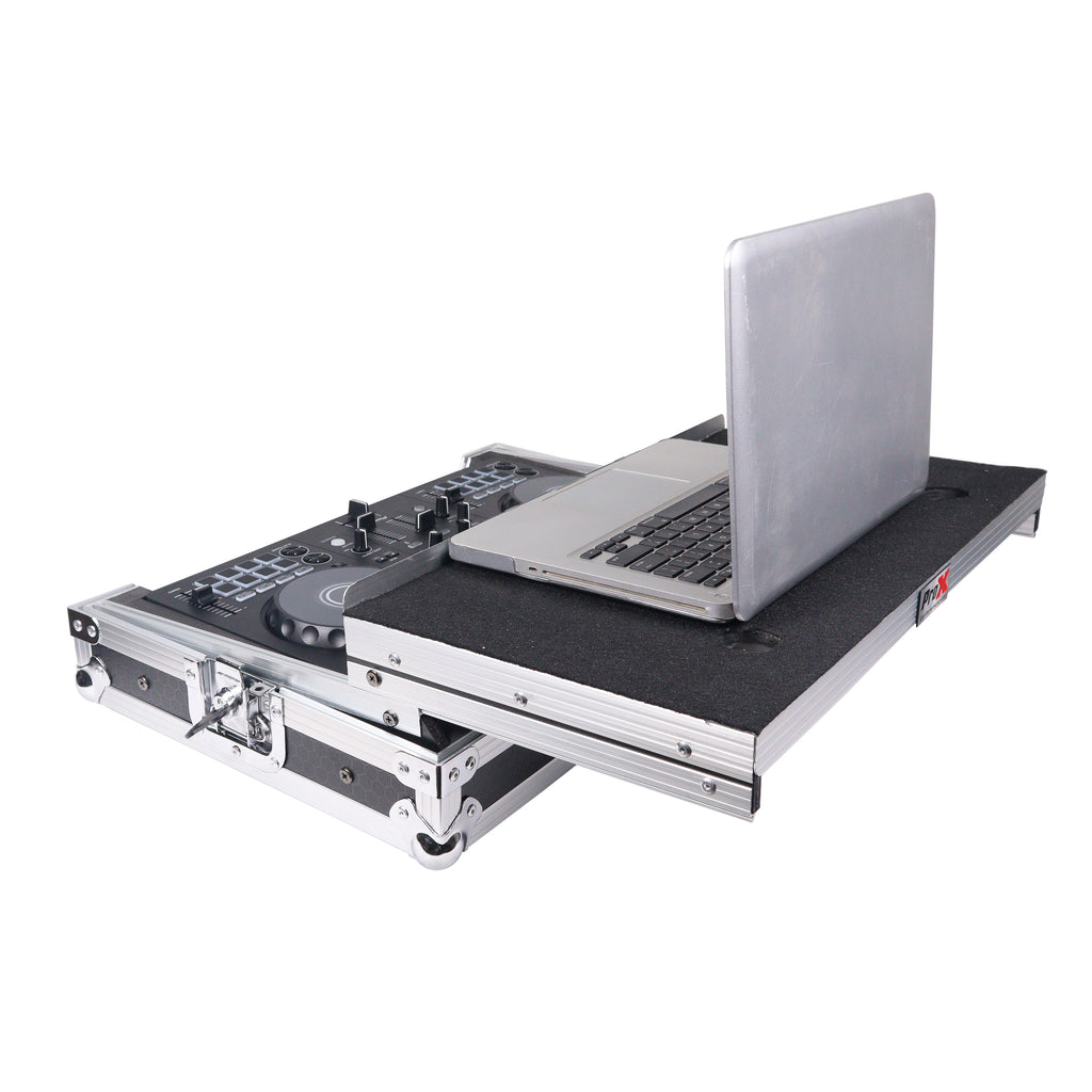 ATA Flight Road Case For Pioneer DDJ-FLX4 DDJ-400 DDJ-SB3 DJ Controller with Laptop Shelf