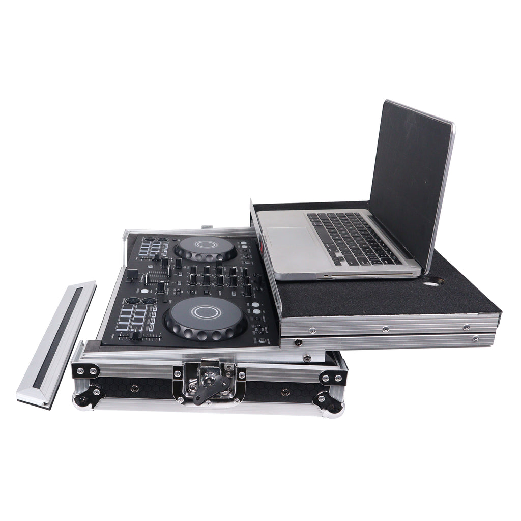 ATA Flight Road Case For Pioneer DDJ-FLX4 DDJ-400 DDJ-SB3 DJ Controller with Laptop Shelf