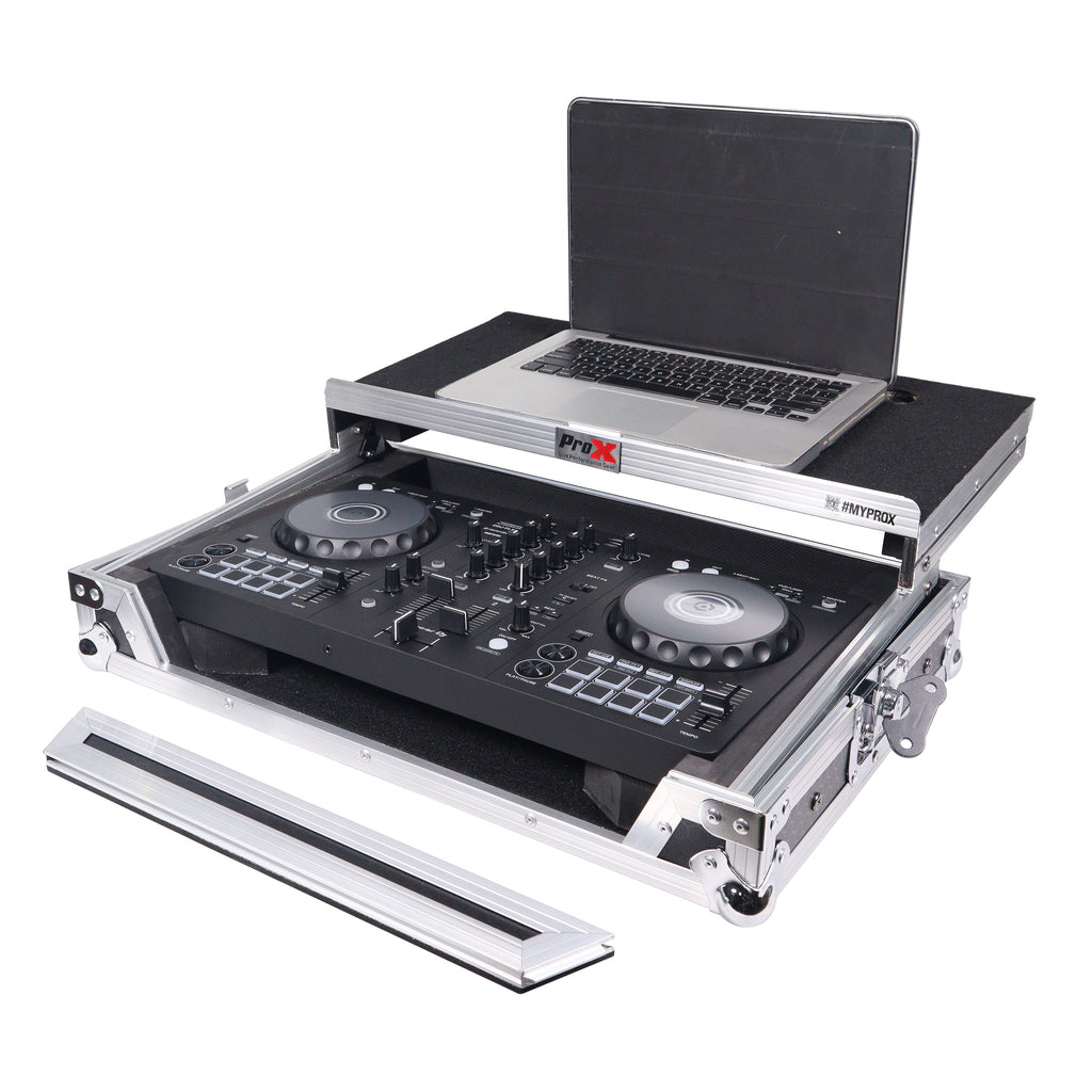 ATA Flight Road Case For Pioneer DDJ-FLX4 DDJ-400 DDJ-SB3 DJ Controller with Laptop Shelf