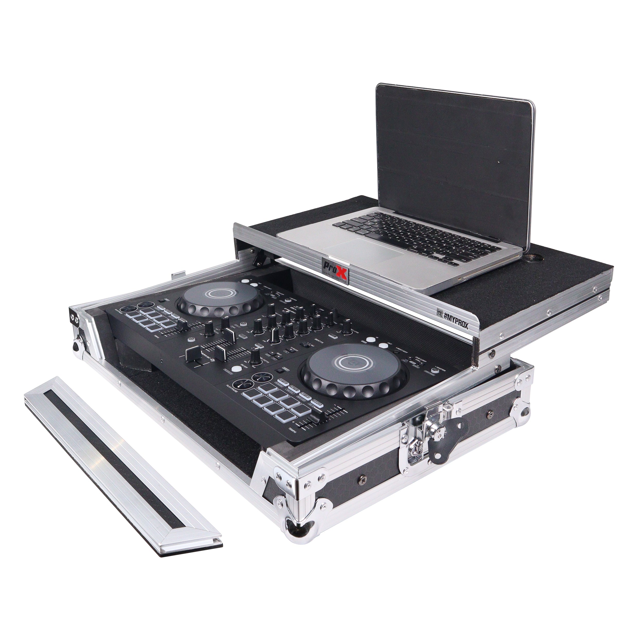 ATA Flight Road Case For Pioneer DDJ-FLX4 DDJ-400 DDJ-SB3 DJ Controller with Laptop Shelf