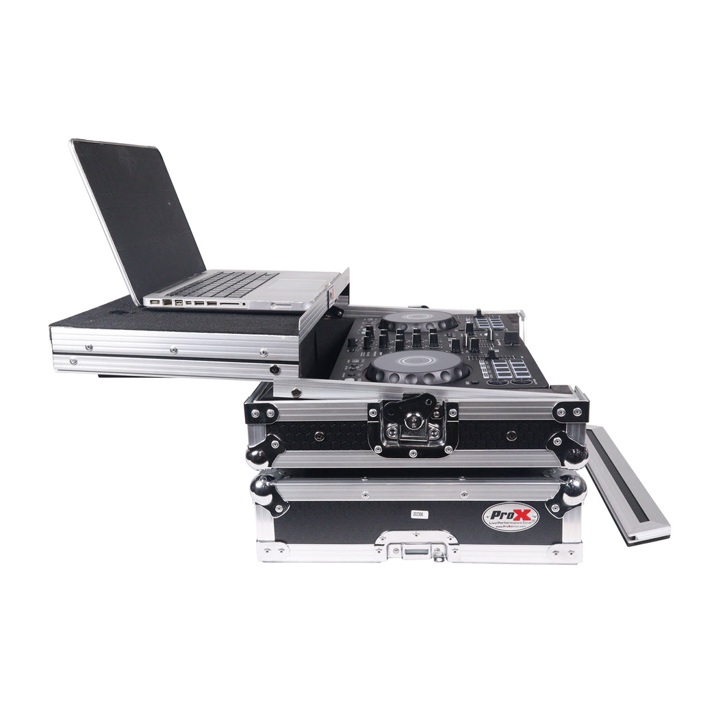 ATA Flight Road Case For Pioneer DDJ-FLX4 DDJ-400 DDJ-SB3 DJ Controller with Laptop Shelf