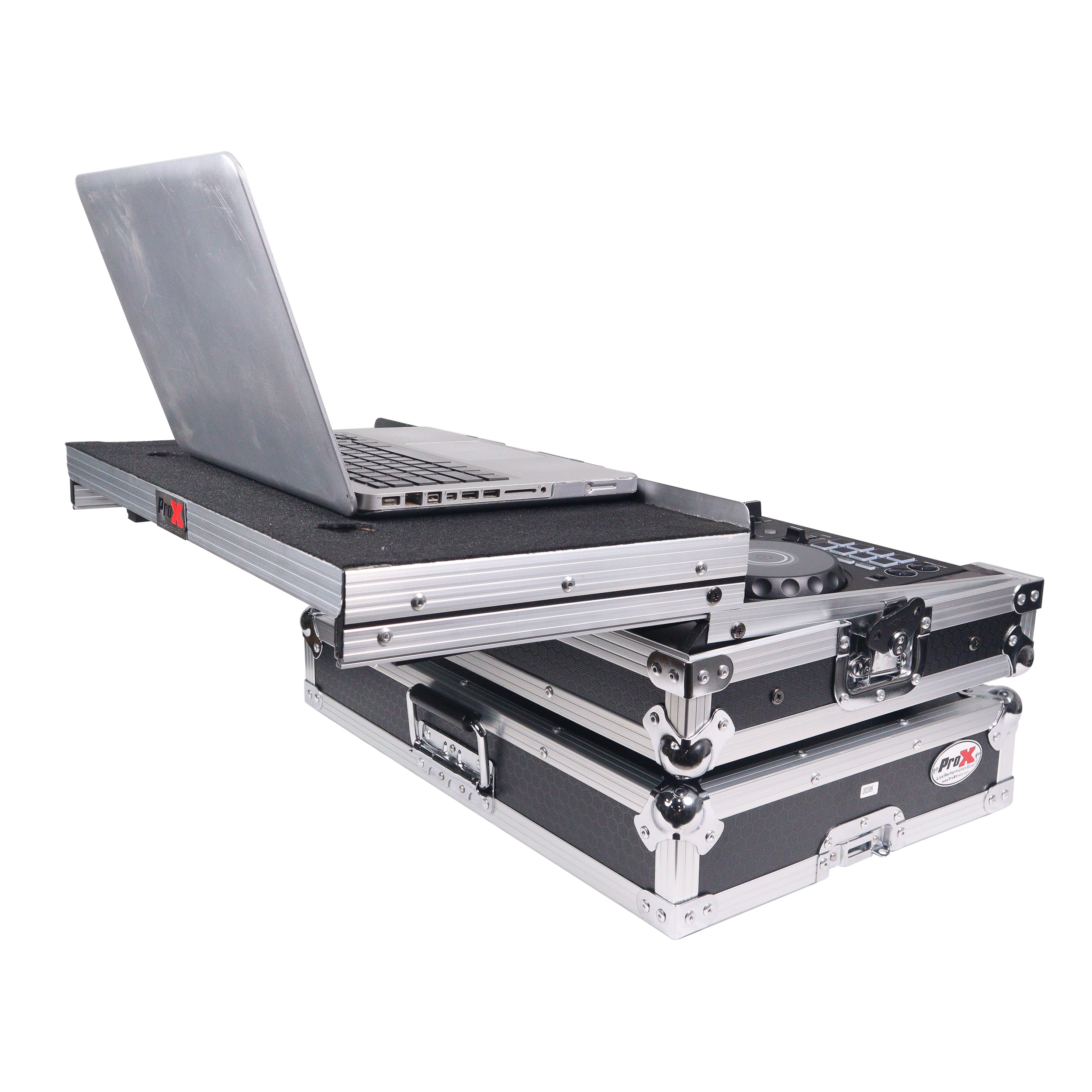 ATA Flight Road Case For Pioneer DDJ-FLX4 DDJ-400 DDJ-SB3 DJ Controller with Laptop Shelf