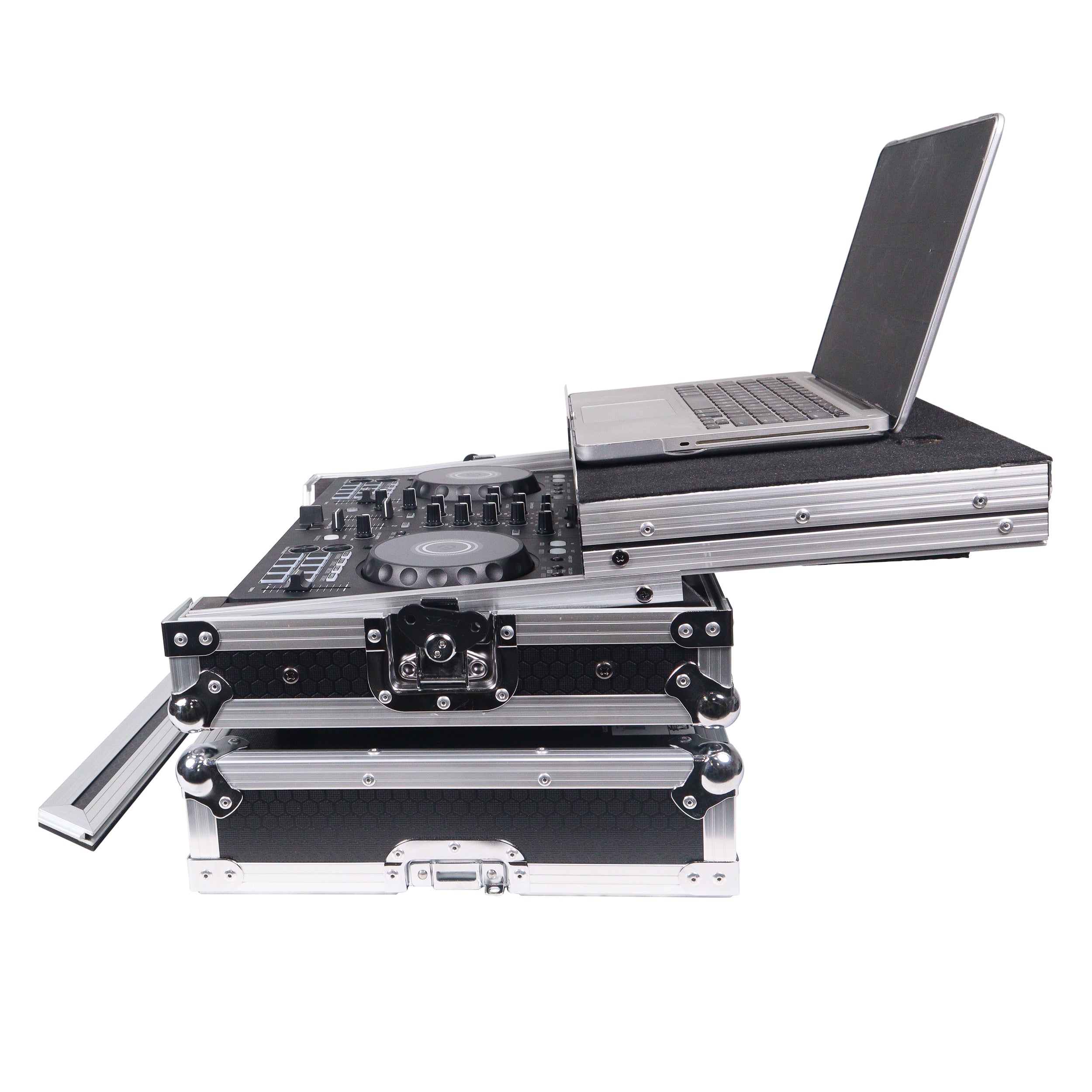 ATA Flight Road Case For Pioneer DDJ-FLX4 DDJ-400 DDJ-SB3 DJ Controller with Laptop Shelf