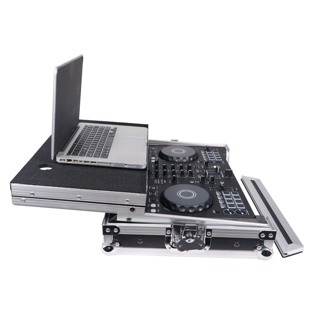 ATA Flight Road Case For Pioneer DDJ-FLX4 DDJ-400 DDJ-SB3 DJ Controller with Laptop Shelf
