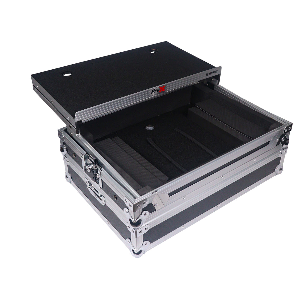ATA Flight Road Case For Pioneer DDJ-FLX4 DDJ-400 DDJ-SB3 DJ Controller with Laptop Shelf