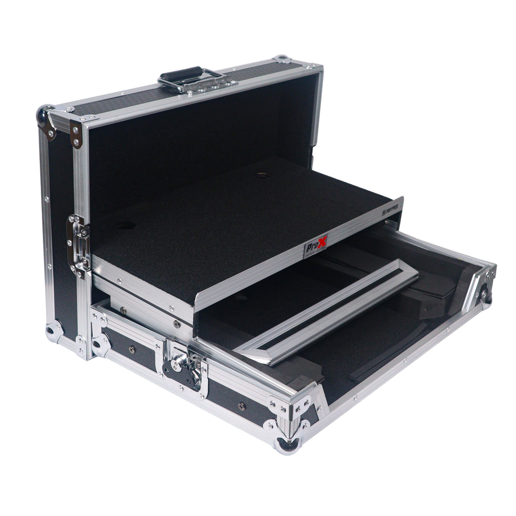 ATA Flight Road Case For Pioneer DDJ-FLX4 DDJ-400 DDJ-SB3 DJ Controller with Laptop Shelf