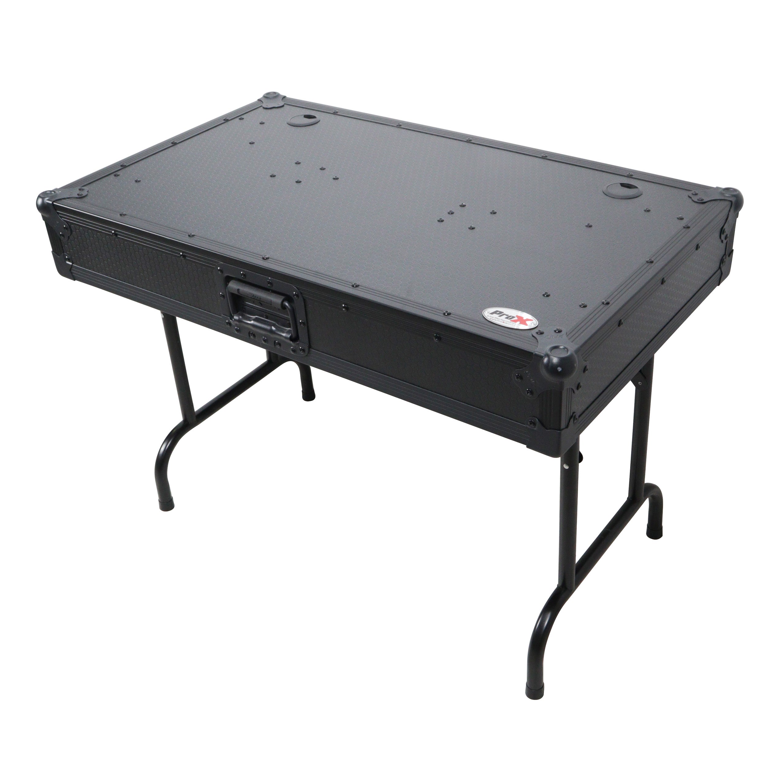 3FT Gig-Table™ Universal Fold Out DJ Booth 26" Floor Height | Black Finish