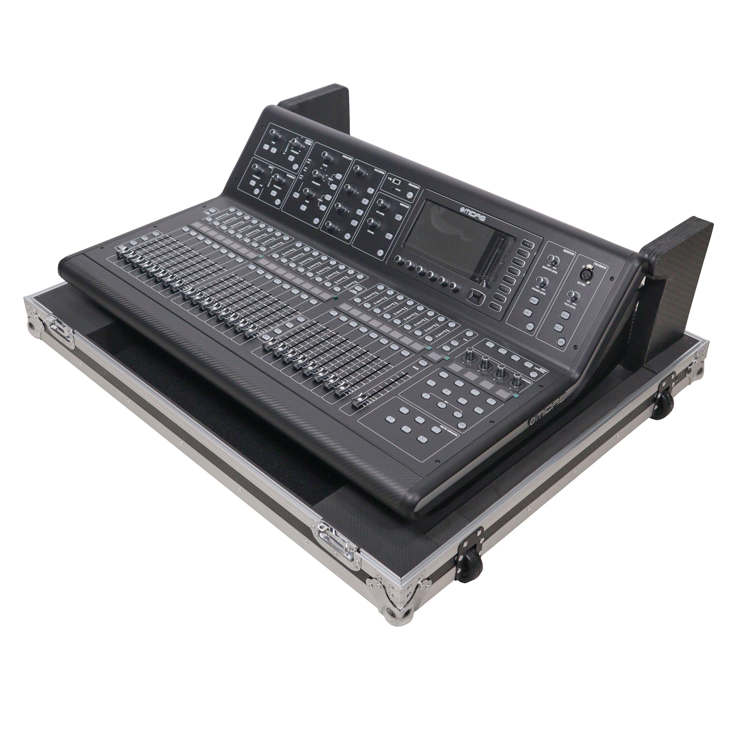 ATA-300 Flight Style Road Case For Midas M32 Digital Mixer Console with Wheels