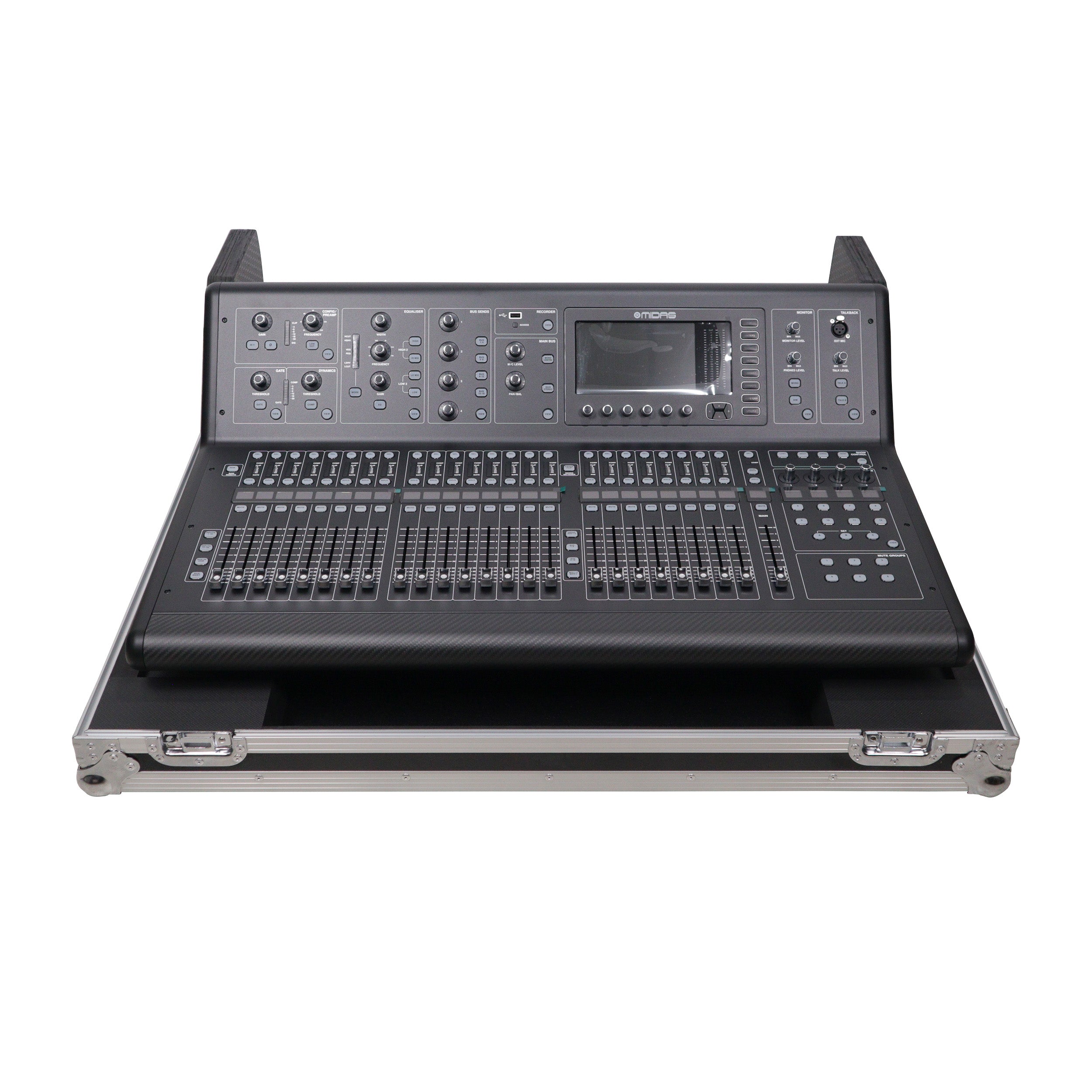ATA-300 Flight Style Road Case For Midas M32 Digital Mixer Console with Wheels