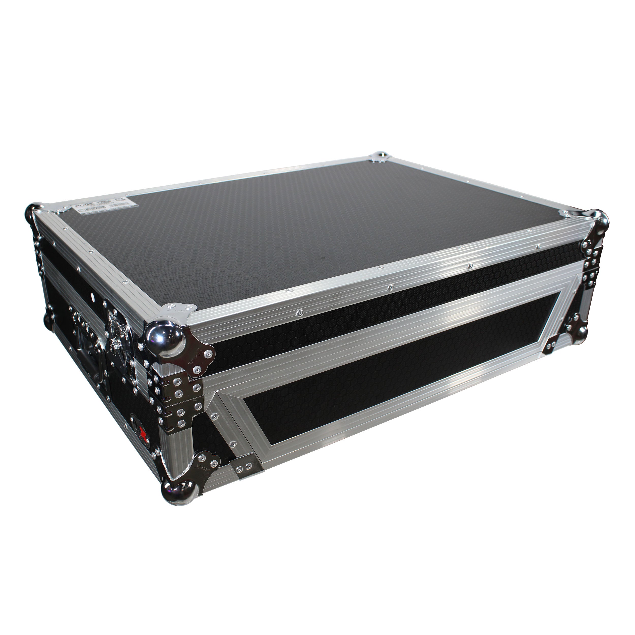 ATA Flight Case For Denon PRIME 4 DJ Controller with 1U Rack Space and Wheels