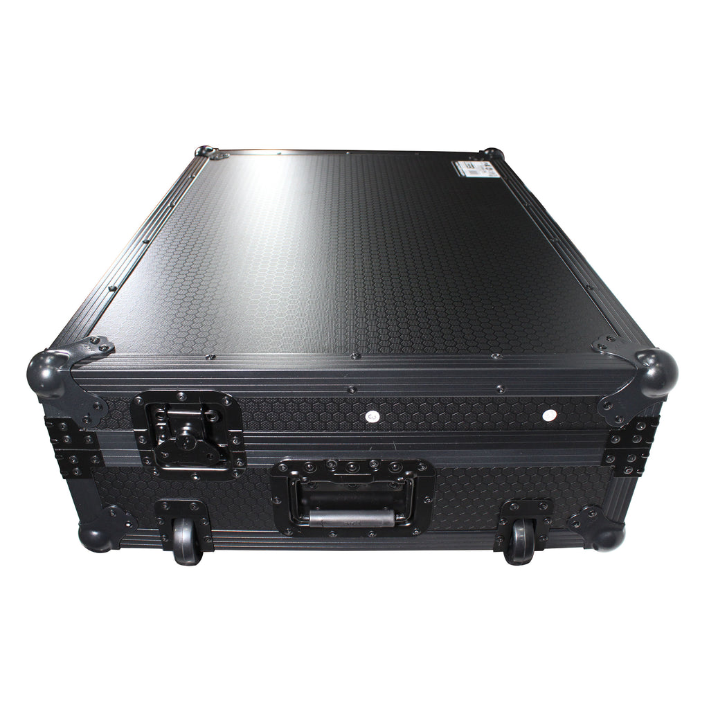ATA Flight Case For Pioneer PRIME 4 MK2 DJ Controller with 1U Rack Space and Wheels