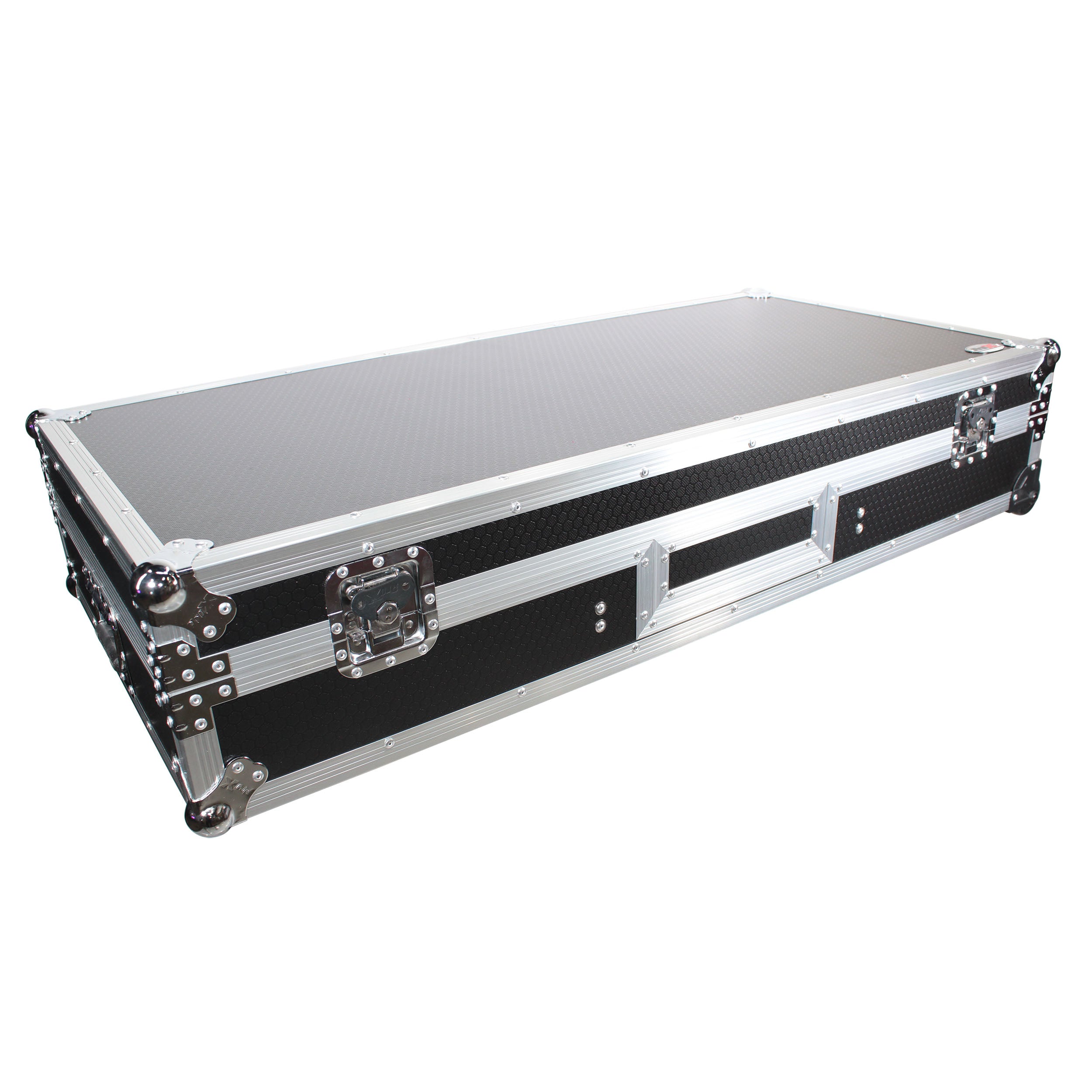 Flight Coffin Case For Rane 72 Mixer and 2 Turntables in Battle Mode W-Laptop Shelf