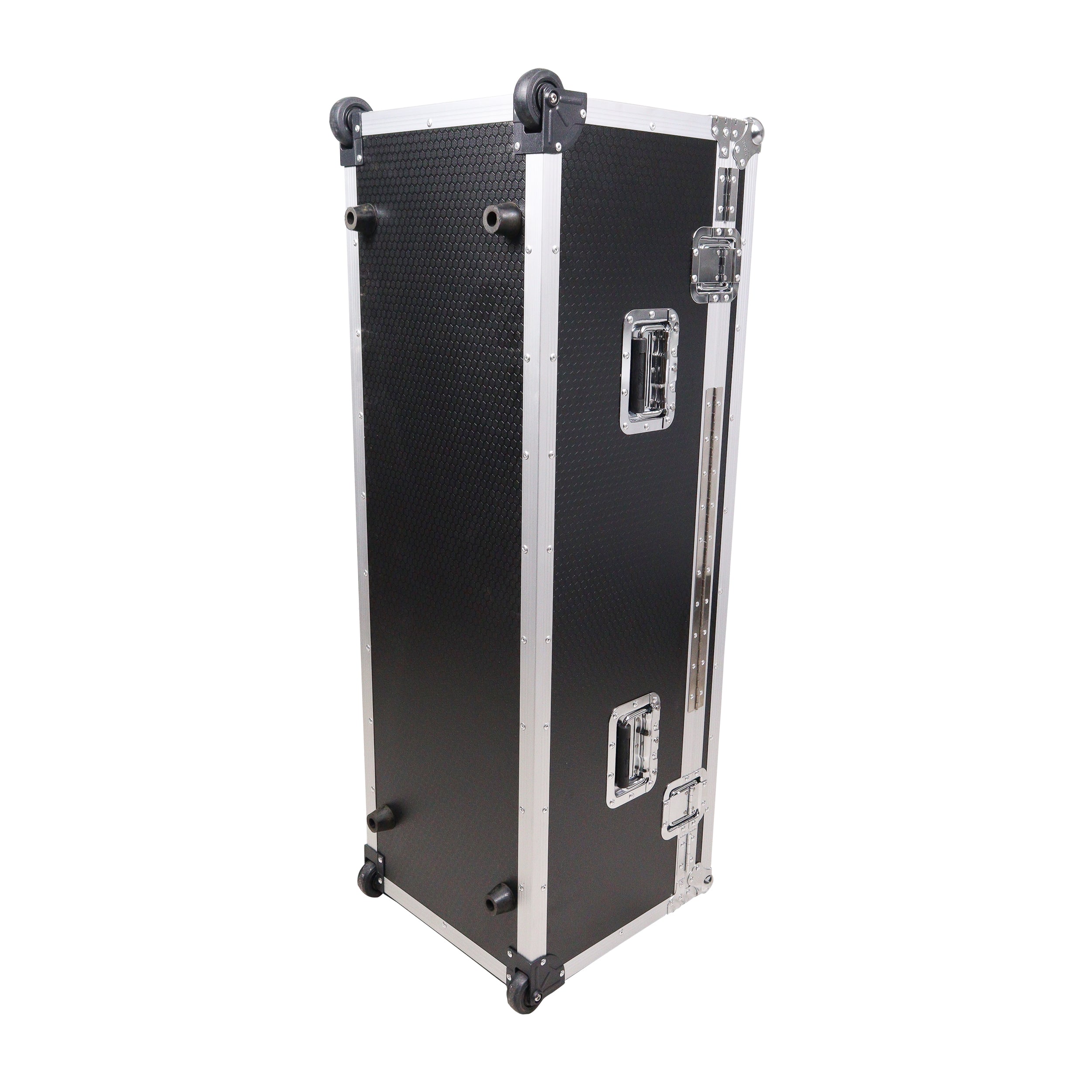 ATA Utility Flight Travel Heavy-Duty Storage Road Case with Low Profile Wheels – 48x16x16 in. Exterior