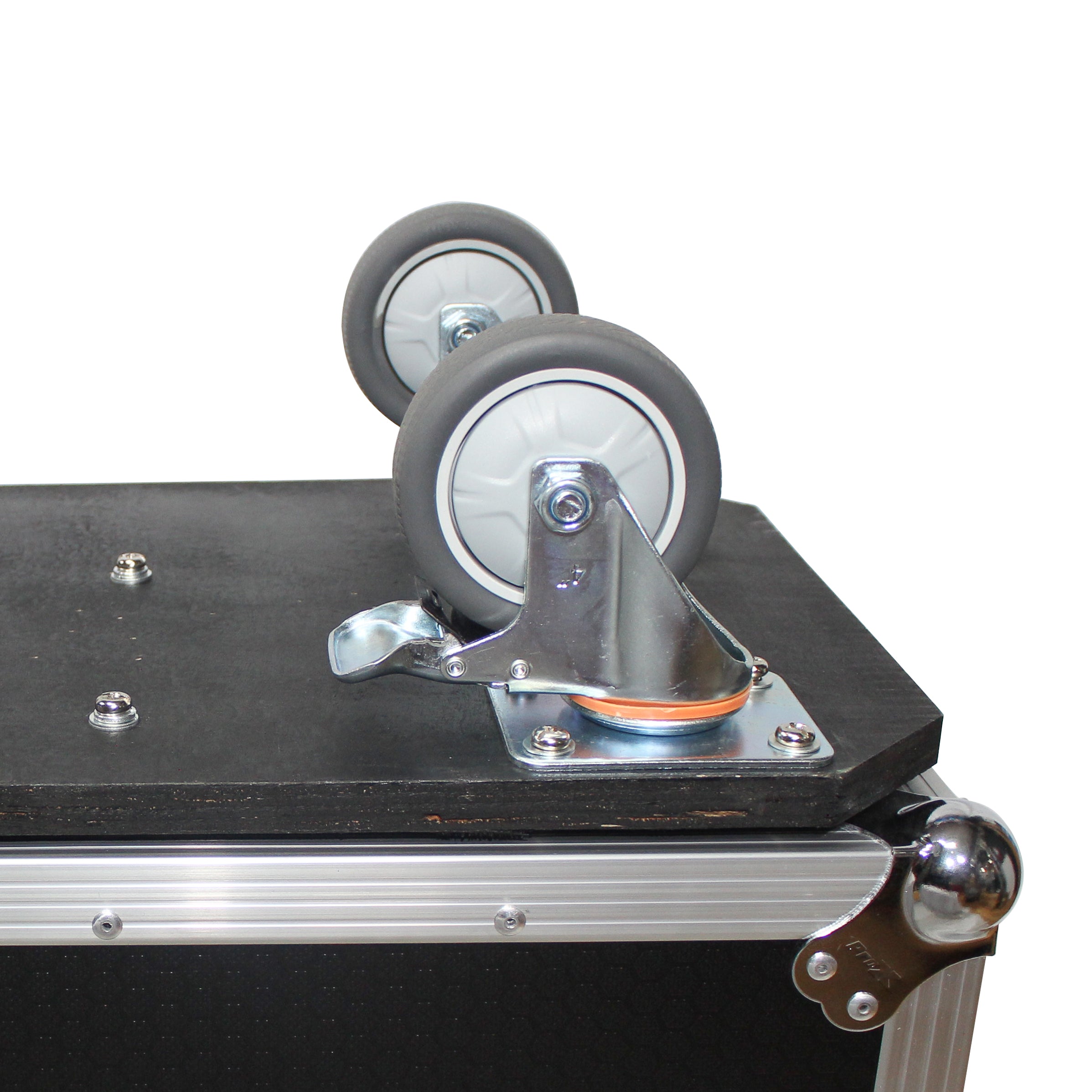 ATA Digital Audio Mixer Flight Case for Yamaha QL1 Mixer CaseConsole with Doghouse compartment and Caster wheels