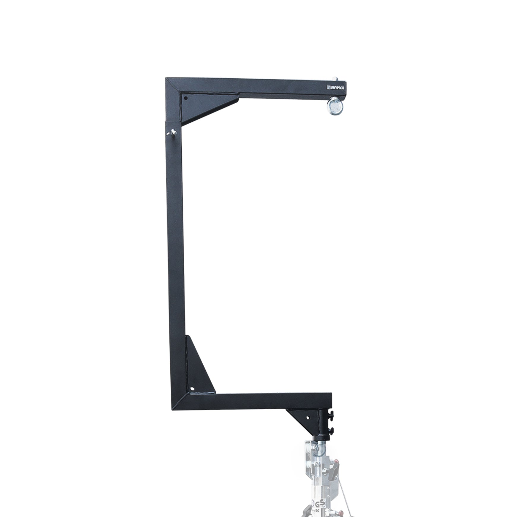 Telescopic C-Shape Bar Support mount fits Crank Stand Lifter for Small Line Array Speakers Max Load 150 lbs
