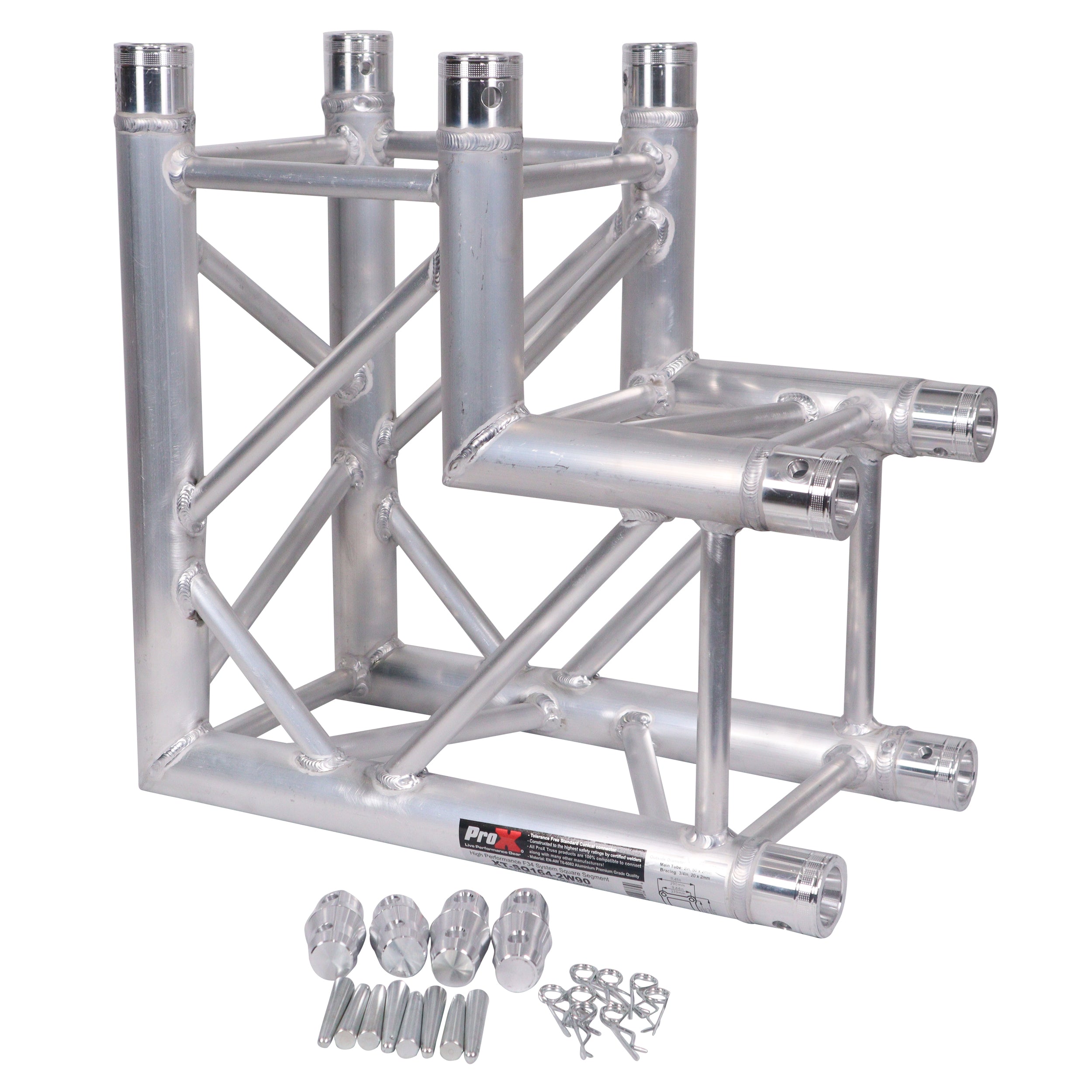 Square Truss Corner 2 Way 90 Degree Angle  - 1.64 ft.