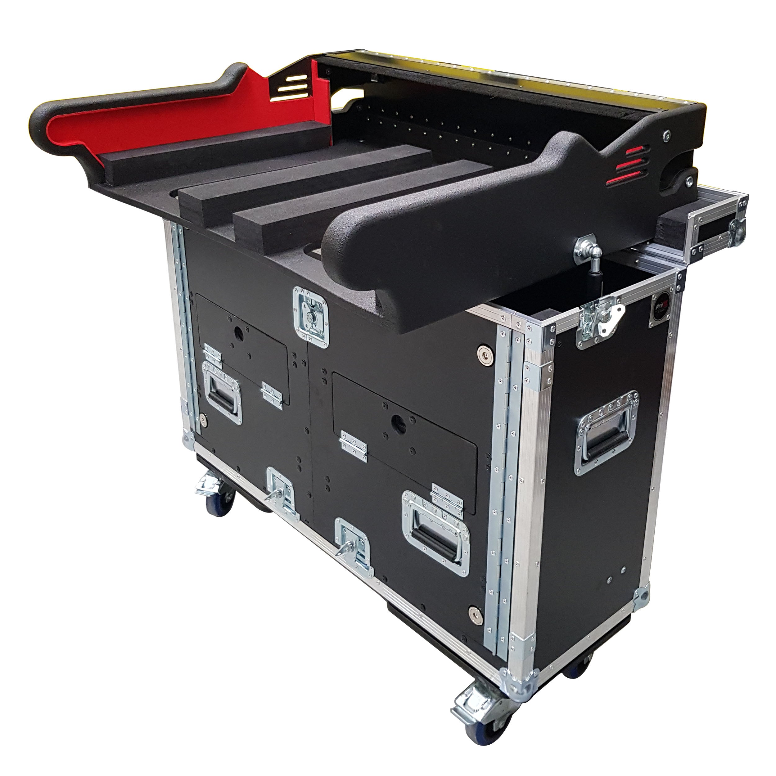 MIDAS M32 Flip-Ready Hydraulic Console Easy Retracting Lifting Case by ZCASE