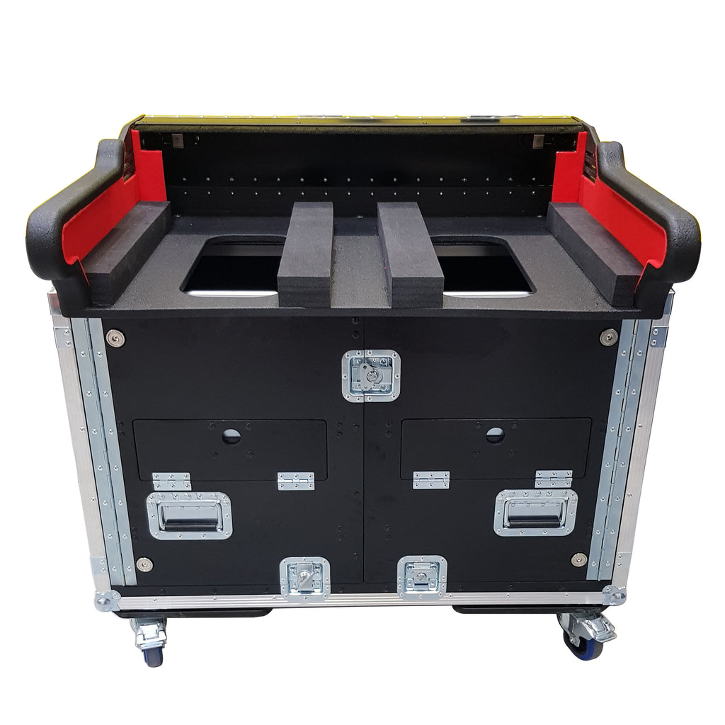 MIDAS M32 Flip-Ready Hydraulic Console Easy Retracting Lifting Case by ZCASE
