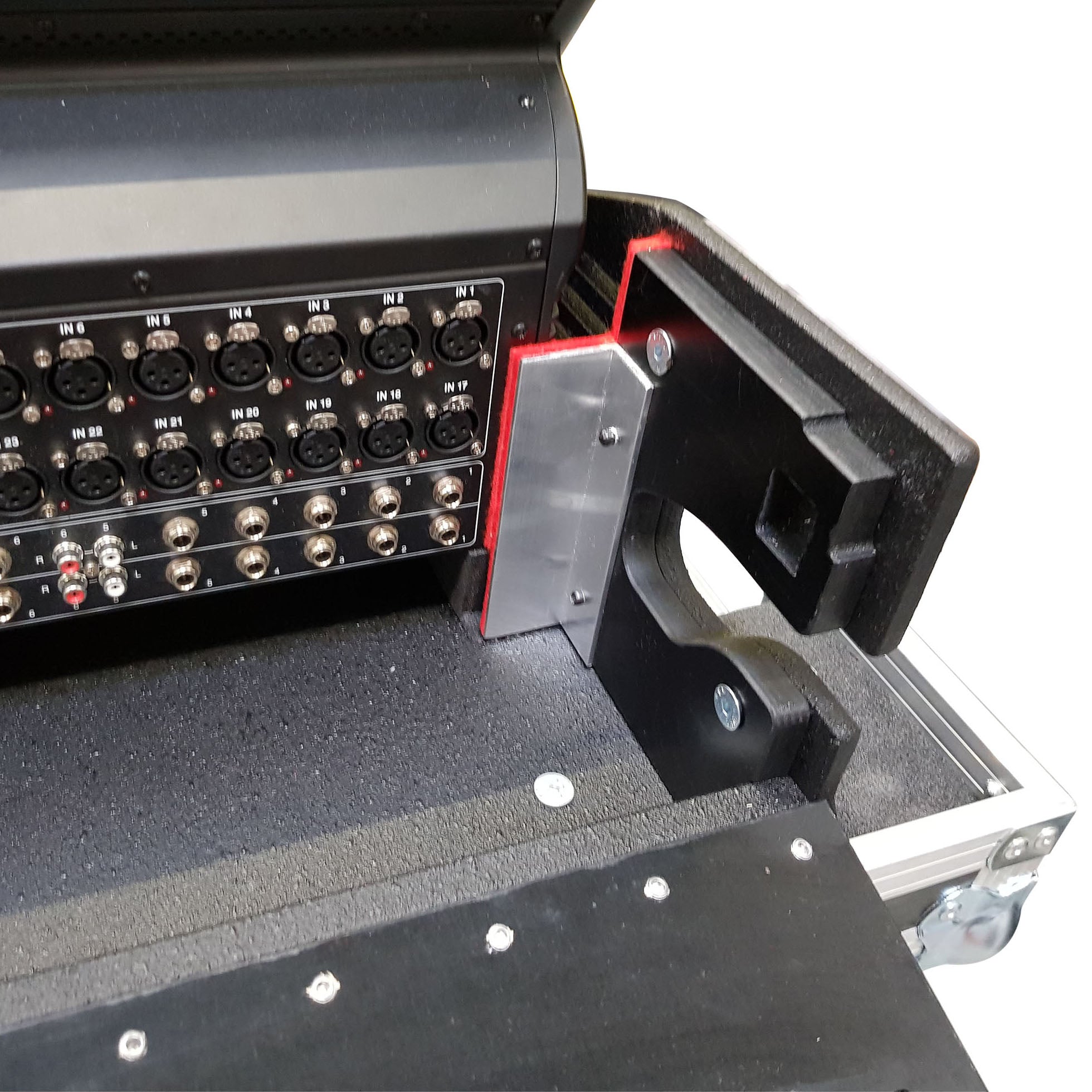 MIDAS M32 Flip-Ready Hydraulic Console Easy Retracting Lifting Case by ZCASE
