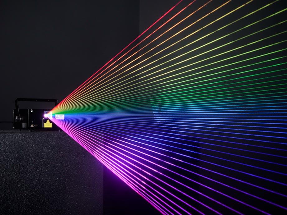 Unity Raw 3 Watt RGB DMX Laser Light Show Projector System