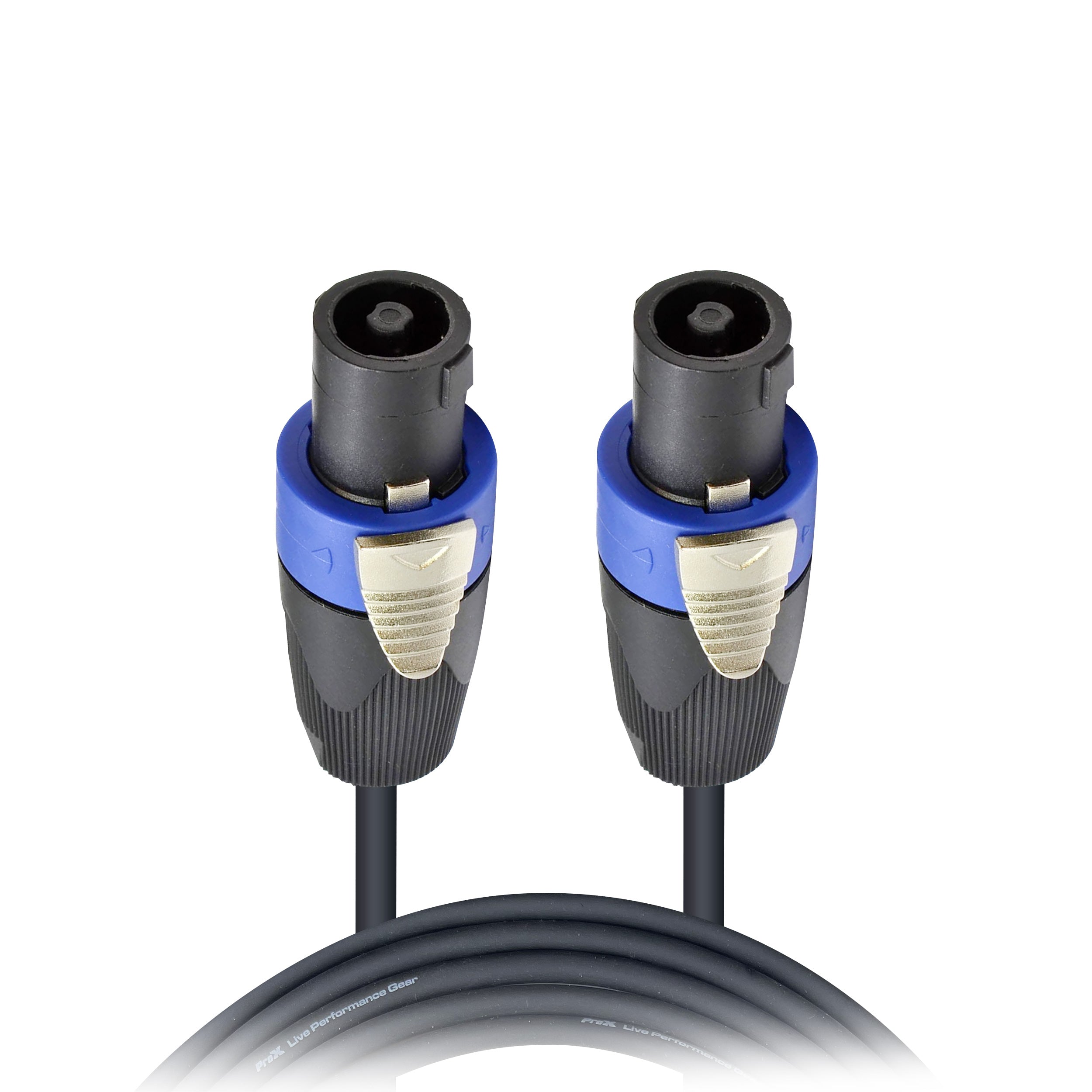 20PCS 25 Ft. Speak Twist to Speak Twist 2 Conductor 12AWG High Performance Speaker Cable