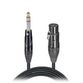 40PCS 25 Ft. Balanced 1/4" TRS to XLR3-F High Performance Audio Cable