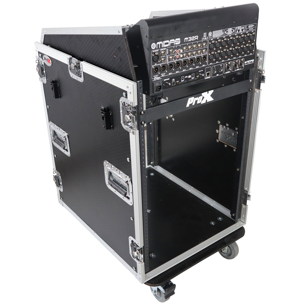 Universal 19 Rack-mount Mixer with 13U Top and 16U Front with 2 Side Work Tables