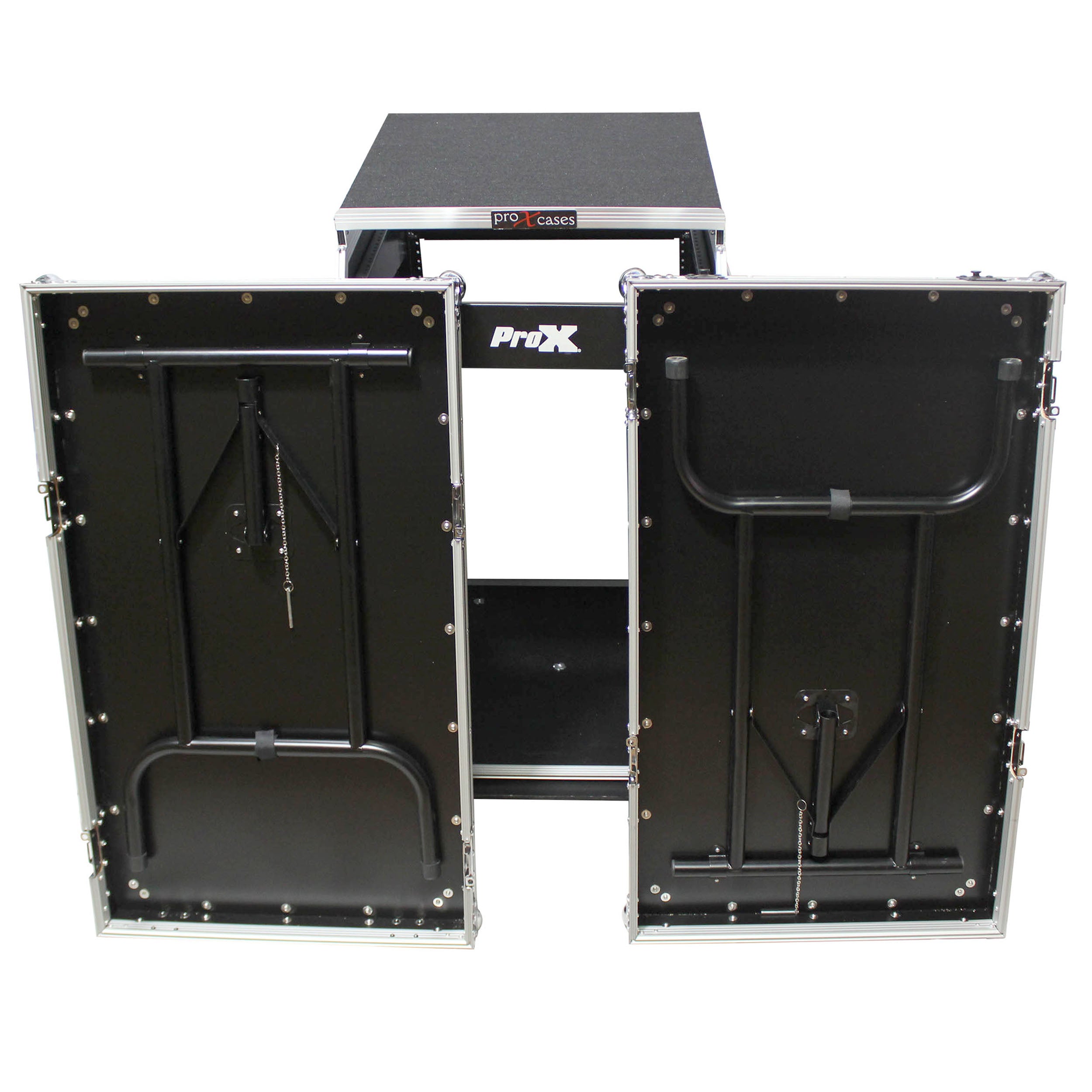 Universal 19 Rack-mount Mixer with 13U Top and 16U Front with 2 Side Work Tables