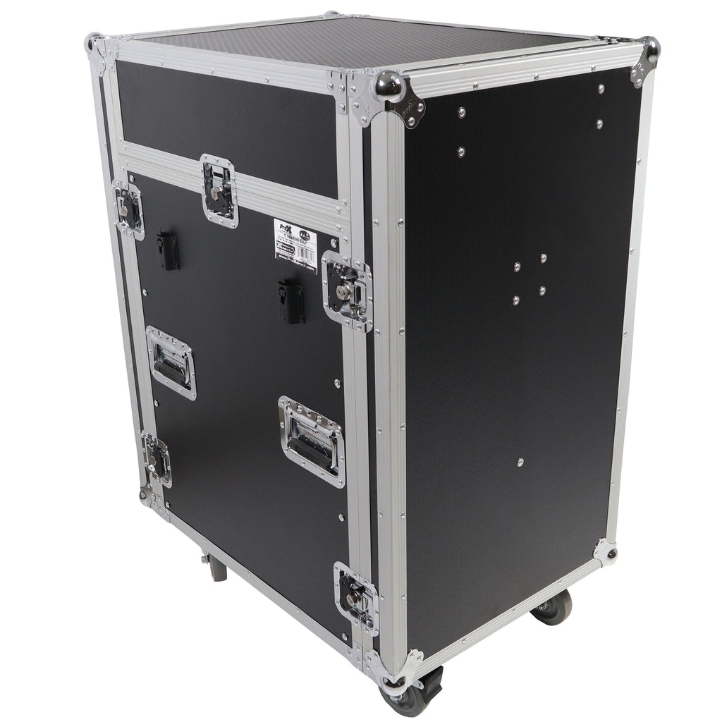 Universal 19 Rack-mount Mixer with 13U Top and 16U Front with 2 Side Work Tables
