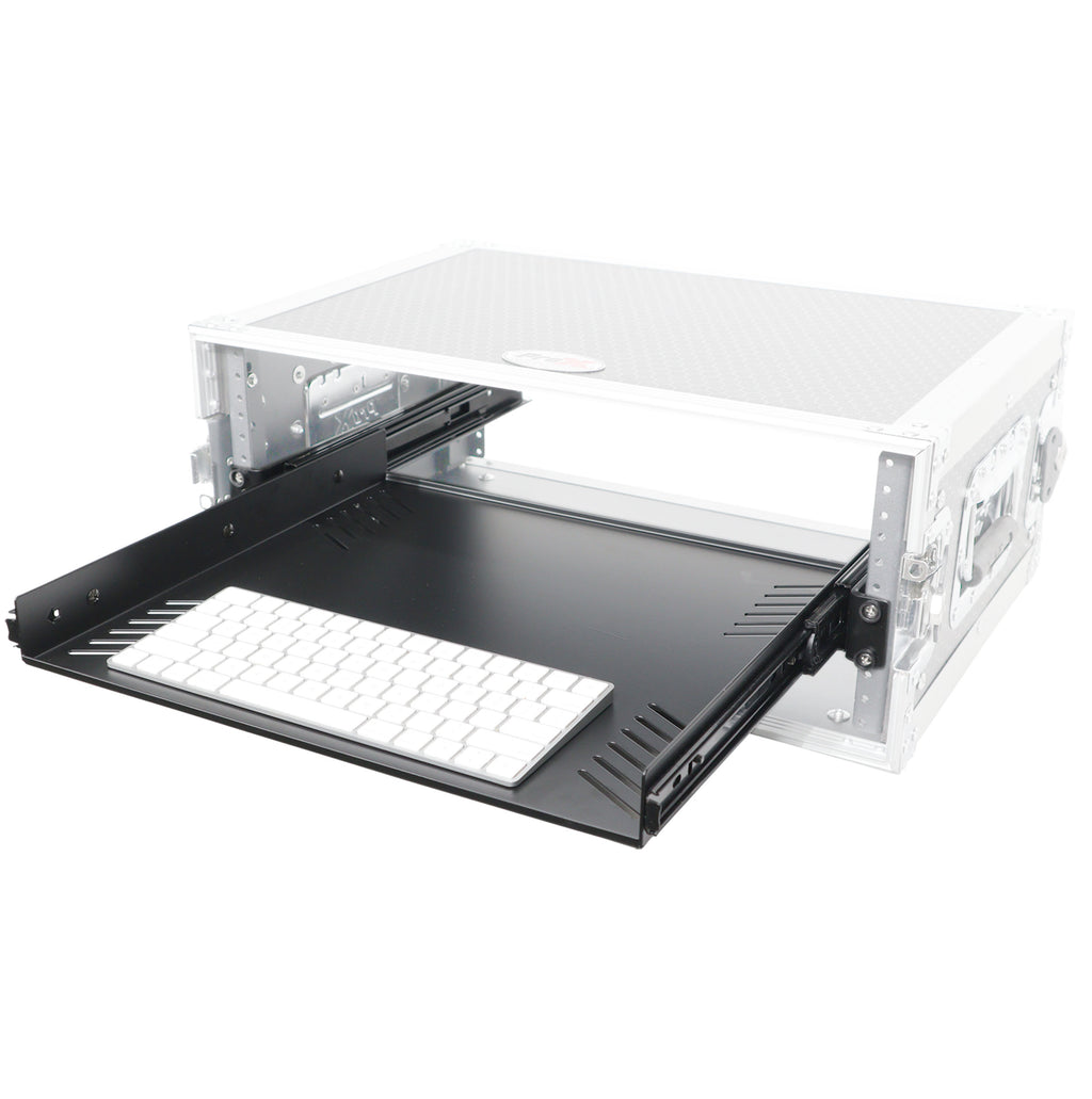 1U Ventilated Sliding Rack Tray Shelf fits 19" Standard Rack Mount