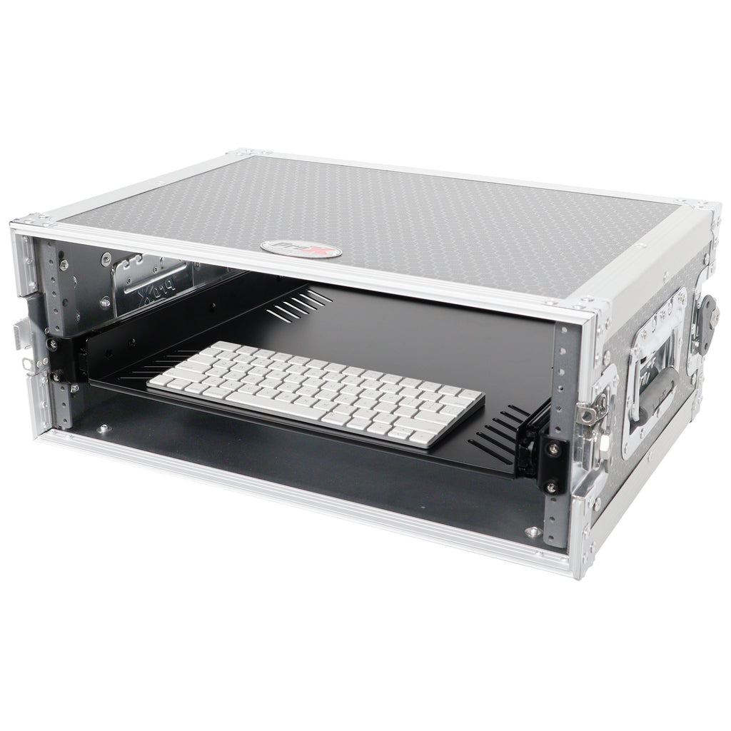1U Ventilated Sliding Rack Tray Shelf fits 19" Standard Rack Mount