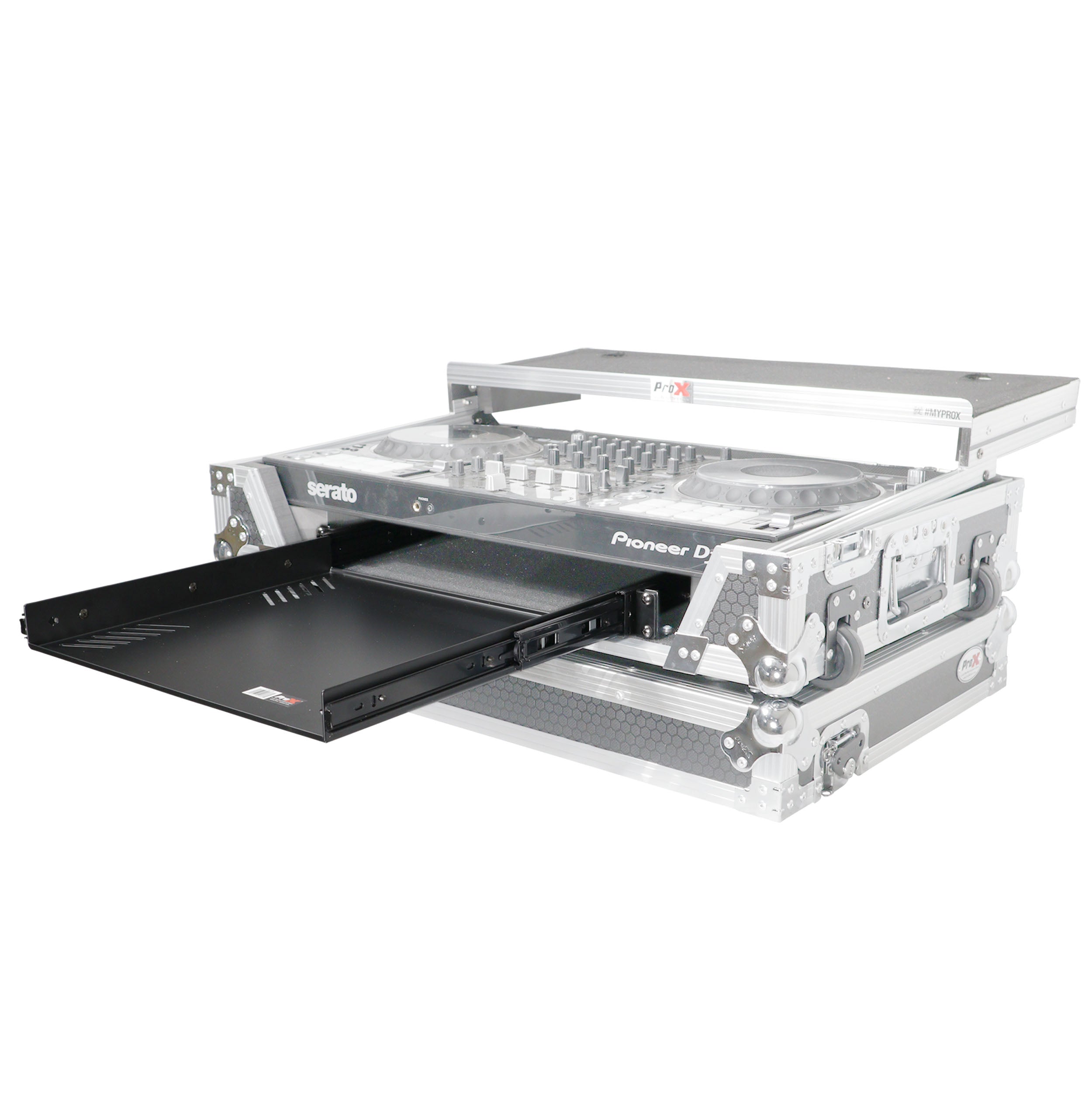 1U Ventilated Sliding Rack Tray Shelf fits 19" Standard Rack Mount