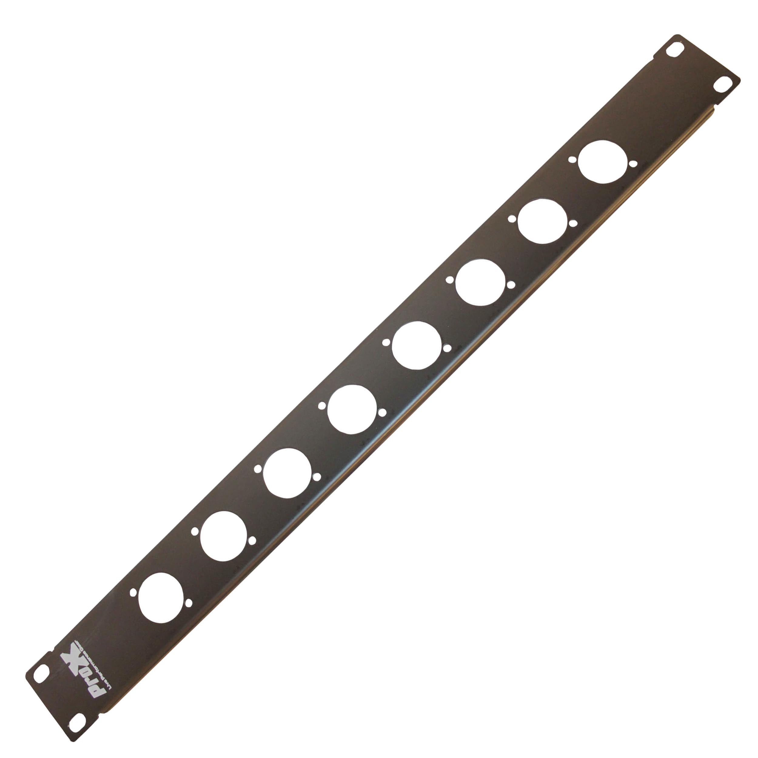 24PCS 1U Rack Panel Punched for 8 XLR, Speaker twist connector or power Connection Compatible Connectors