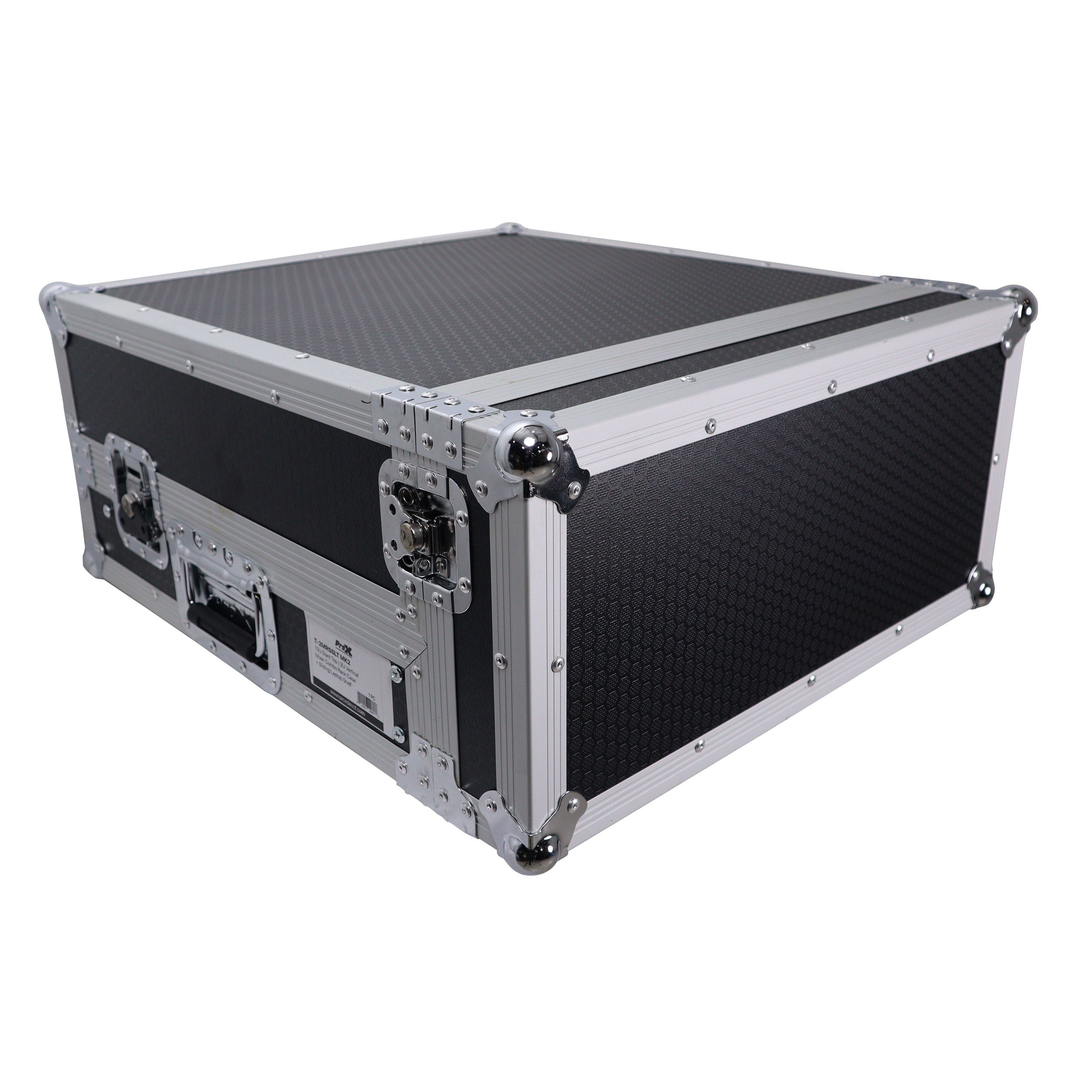 2U Vertical Rack Mount Flight Case with 10U Top for Mixer Combo Amp Rack