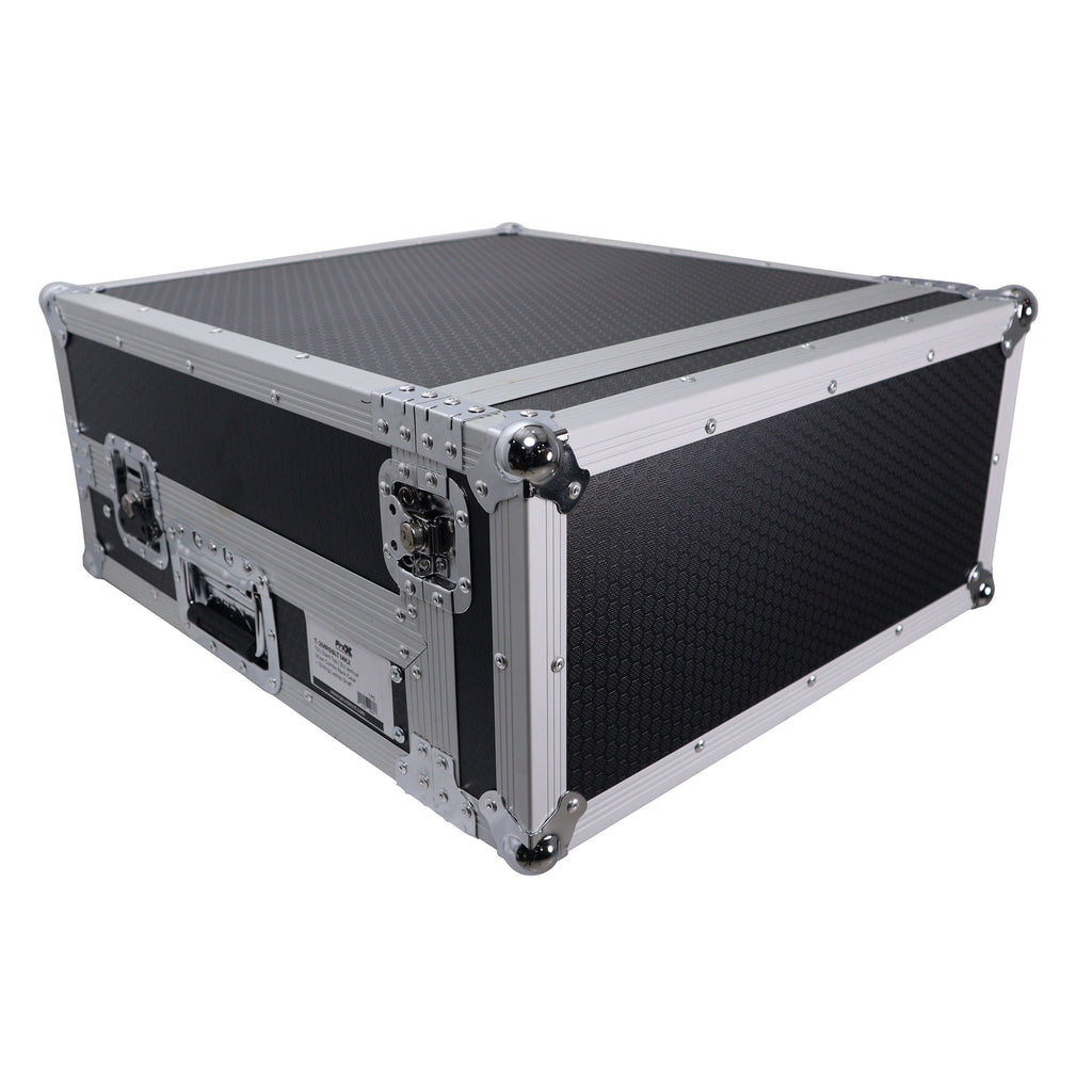 2U Rack Front and 10U Top Mixer Mobile DJ Combo ATA Flight Style Case
