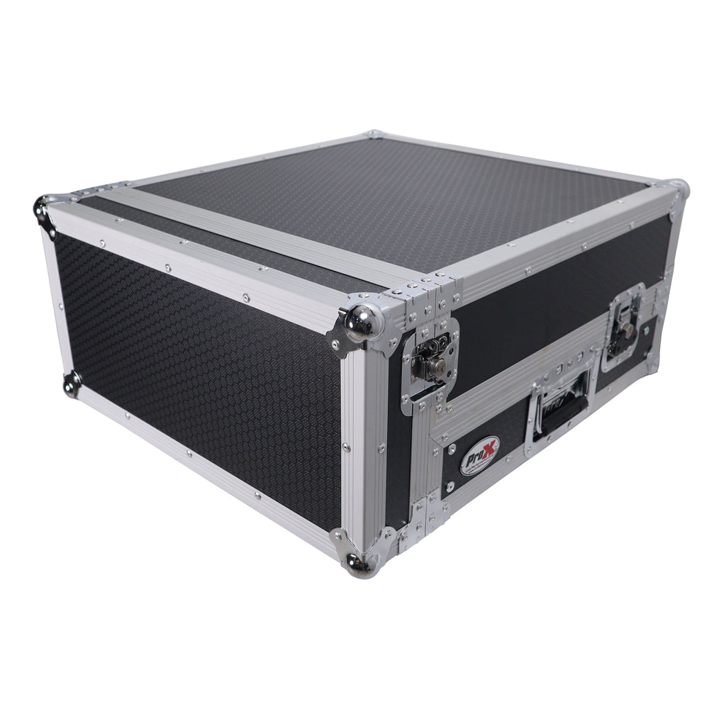 2U Rack Front and 10U Top Mixer Mobile DJ Combo ATA Flight Style Case