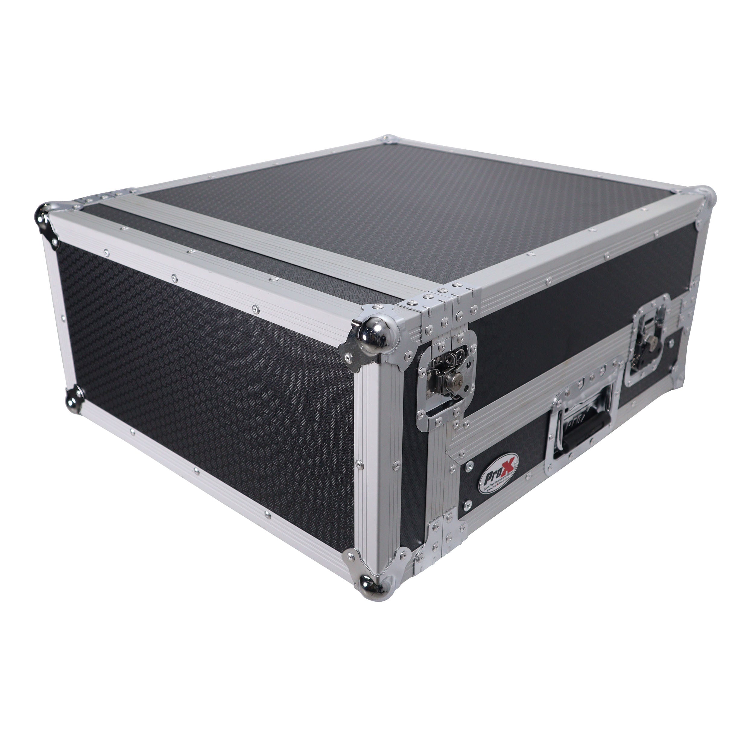 2U Rack Front and 10U Top Mixer Mobile DJ Combo ATA Flight Style Case
