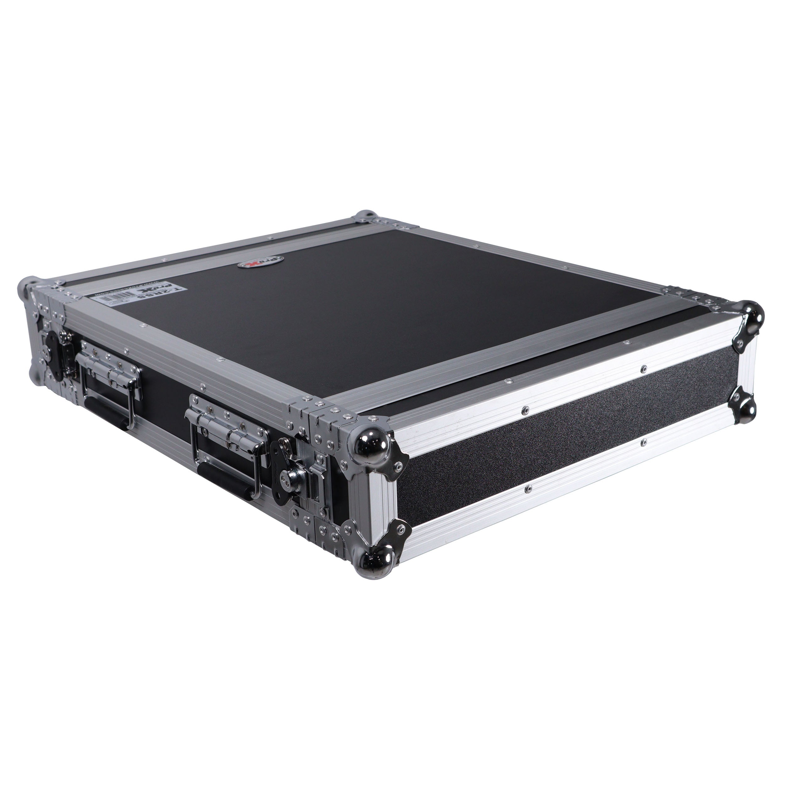 2U 2 Space Rack Mount ATA Flight Case 19 Inch Depth