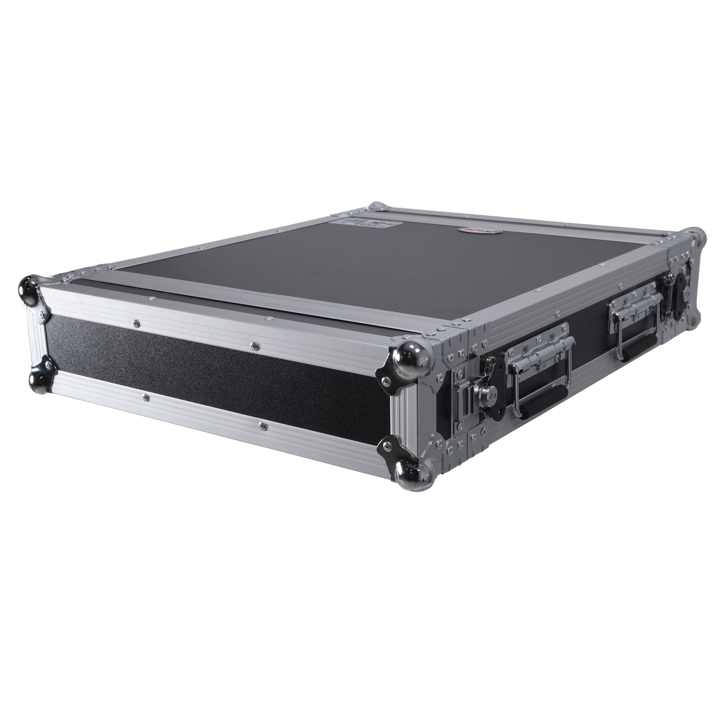 2U 2 Space Rack Mount ATA Flight Case 19 Inch Depth