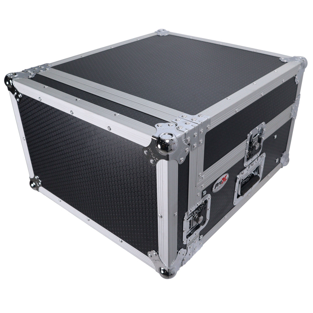4U Vertical Rack Mount Flight Case with 10U Top for Mixer Combo Amp Rack