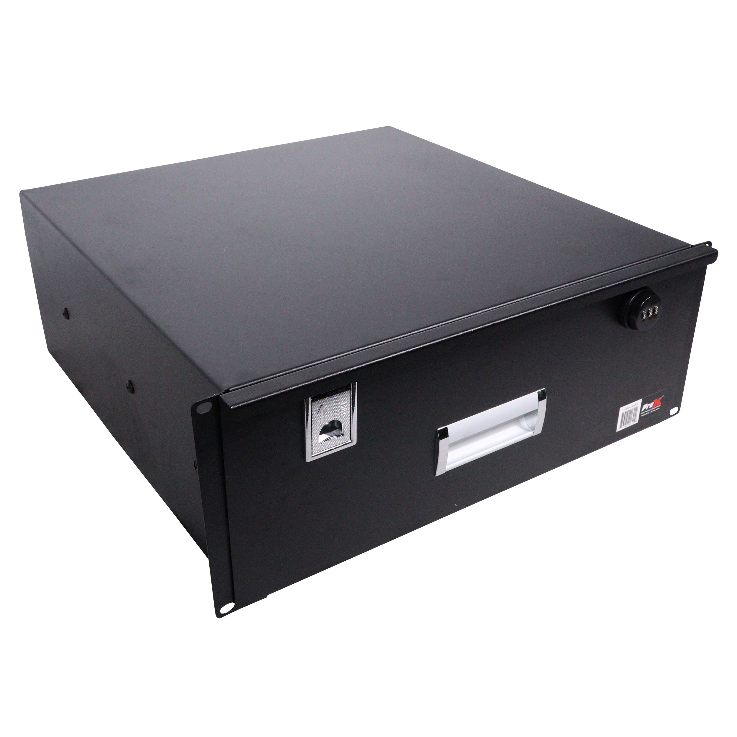 4U Rack Space 18" Depth Rack Mount Drawer for Audio, DJ, and IT Server rack cases.