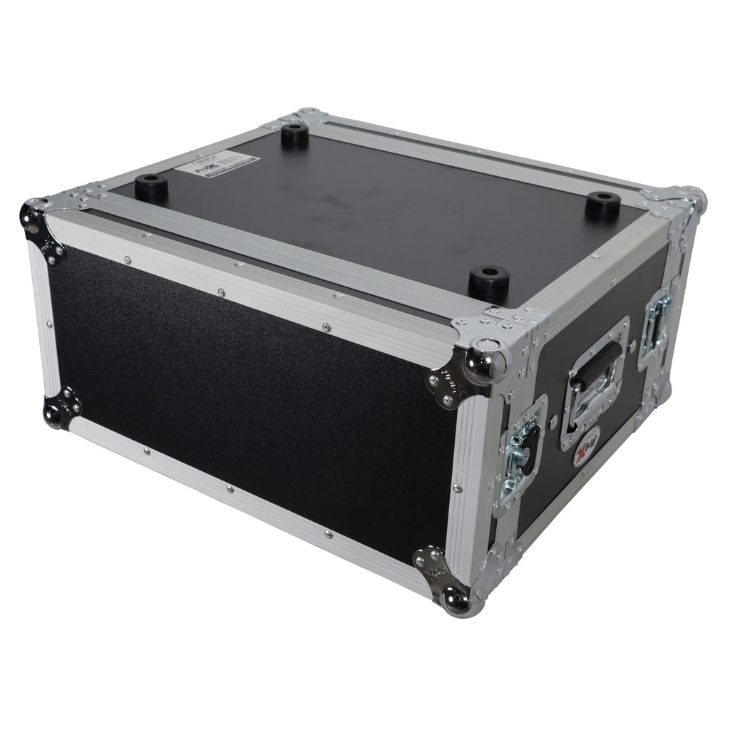 4U Vertical Shockproof Effects Rack 14" Depth Rail to Rail with Handles