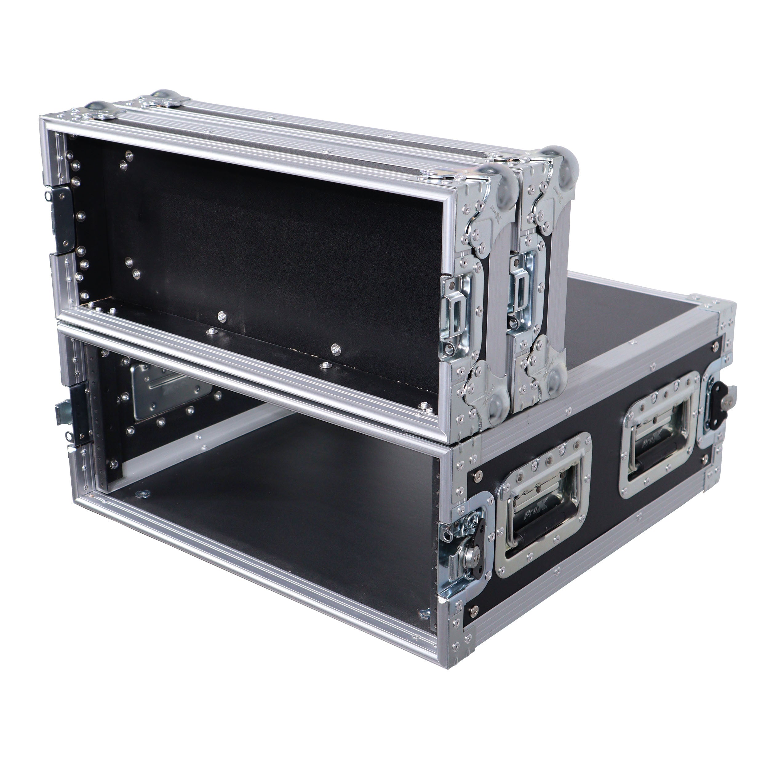 4U Space Amp Rack Mount ATA Style Flight Case 19 In. Depth