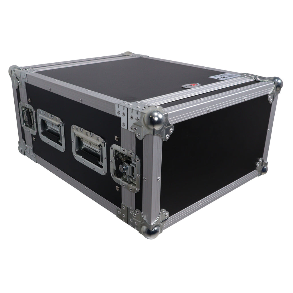 6U Space Amp Rack Mount ATA Flight Case 19" Depth
