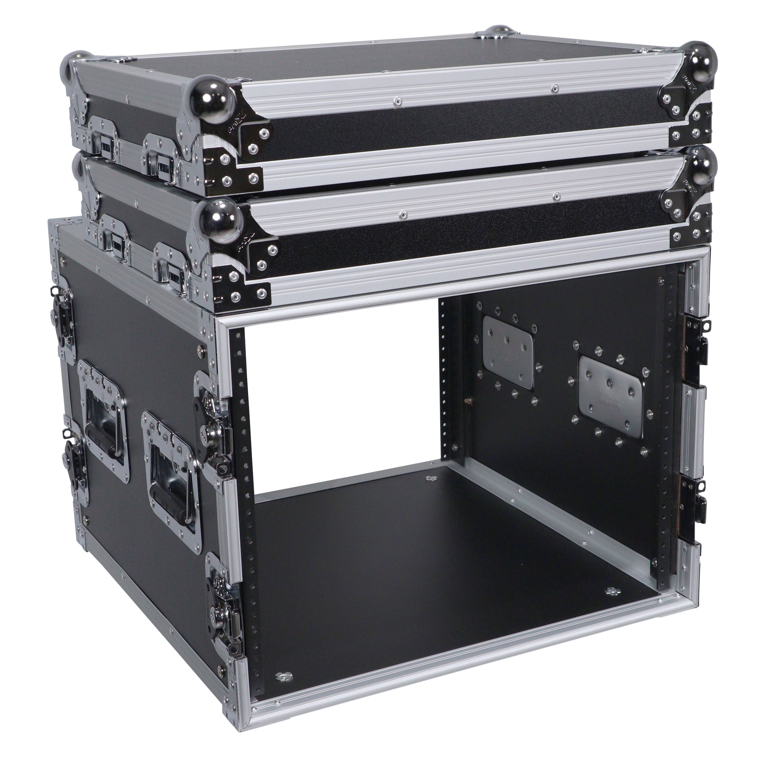 8U Space Amp Rack Mount ATA Flight Case 19" Depth