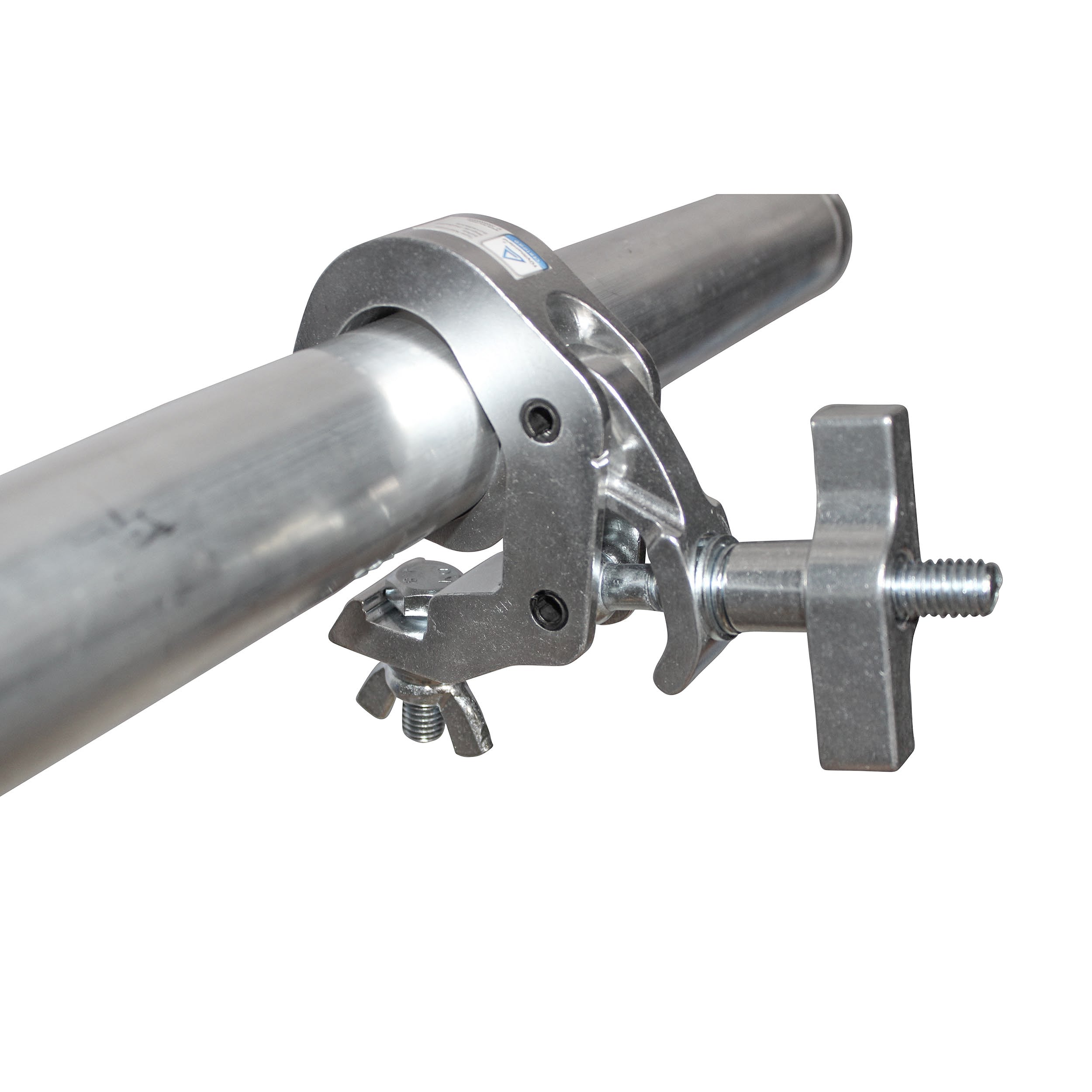 24PCS Aluminum Self-Locking M10 Clamp with Big Wing Knob for 2" Truss Tube Capacity 330 lbs.