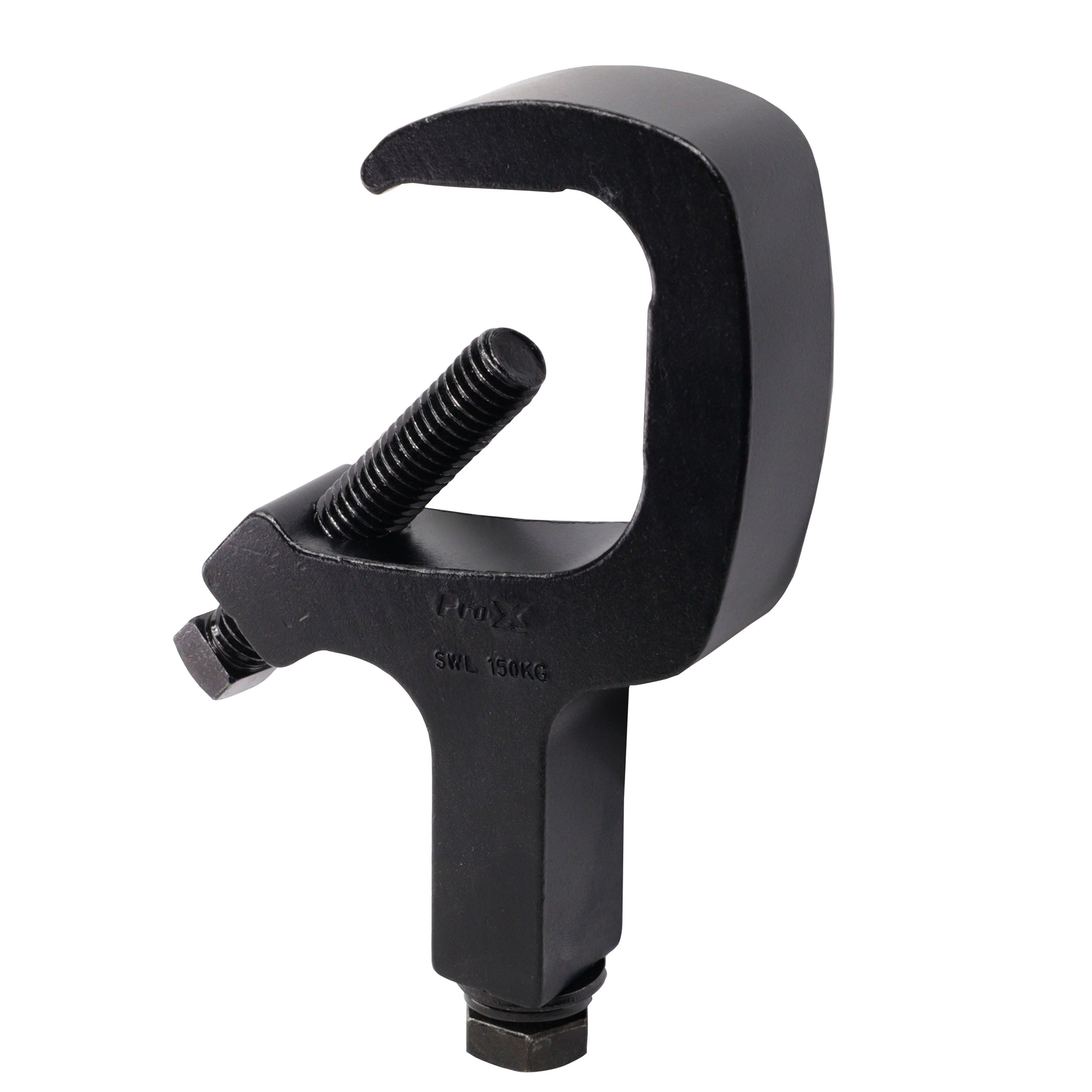 24PCS Aluminum C-Clamp for 1.5 to 2" Truss Tube Capacity 330 lbs. Black Finish