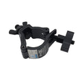72PCS Aluminum Black Mini Clamp Stage Truss Lighting with Big Knob fits 1-3/8" - 1-1/2" (35-40mm) Tube SWL 165LBS M8 Bolt