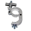 24PCS Aluminum Pro Slim Hook Style M10 Clamp with Big Wing Knob for 2" Truss Tube Capacity 330 Lbs.